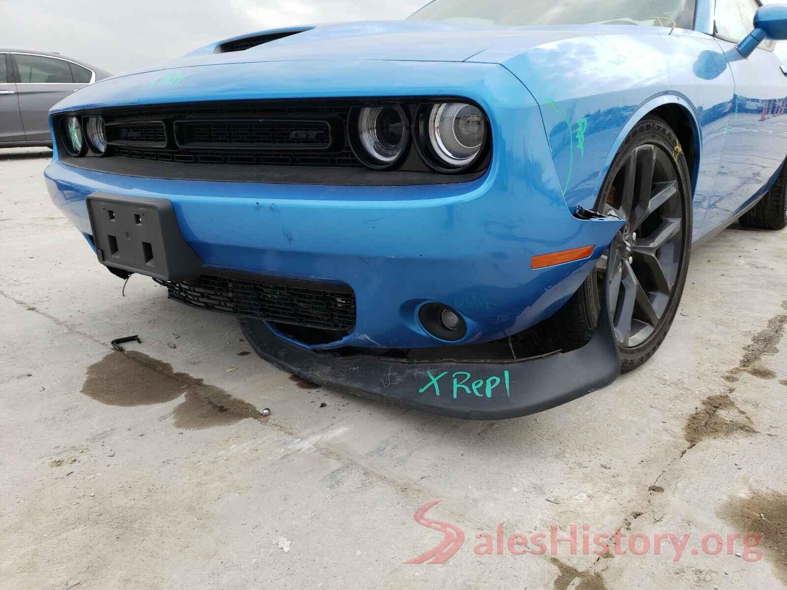 2C3CDZJGXKH587490 2019 DODGE CHALLENGER