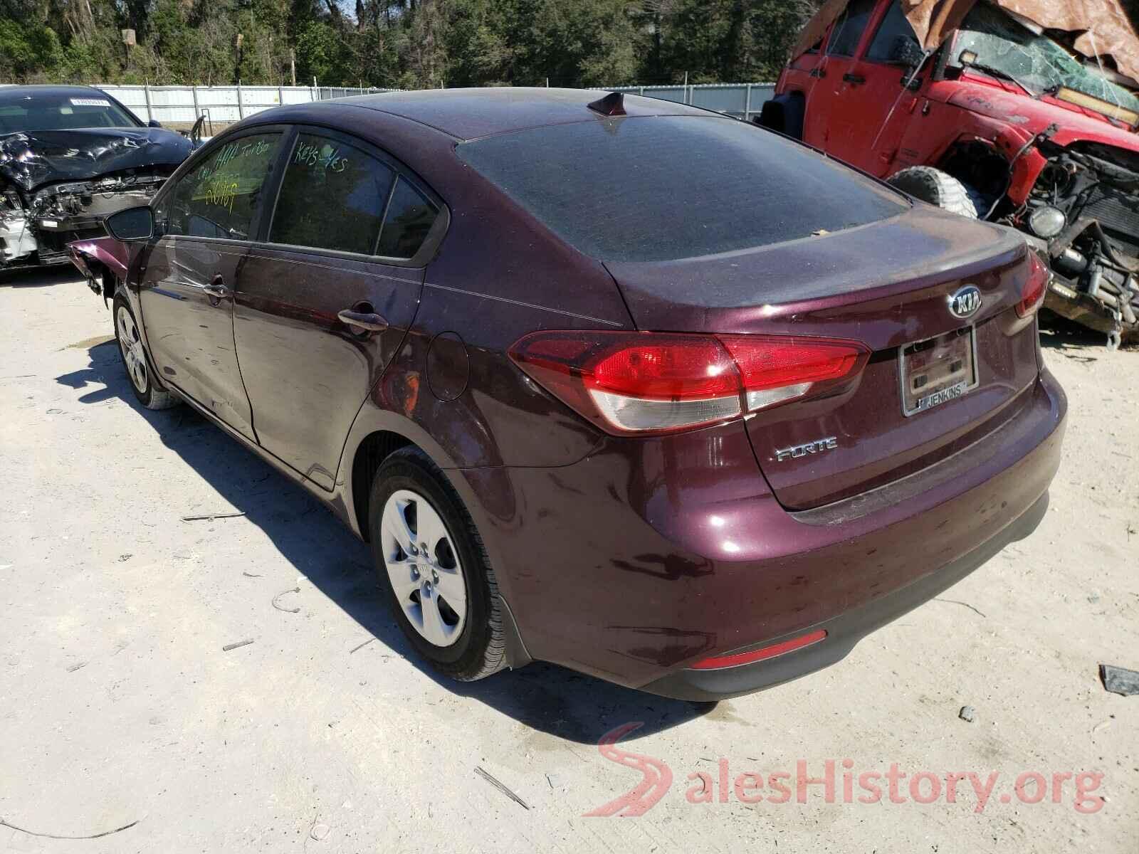 3KPFL4A79HE125568 2017 KIA FORTE