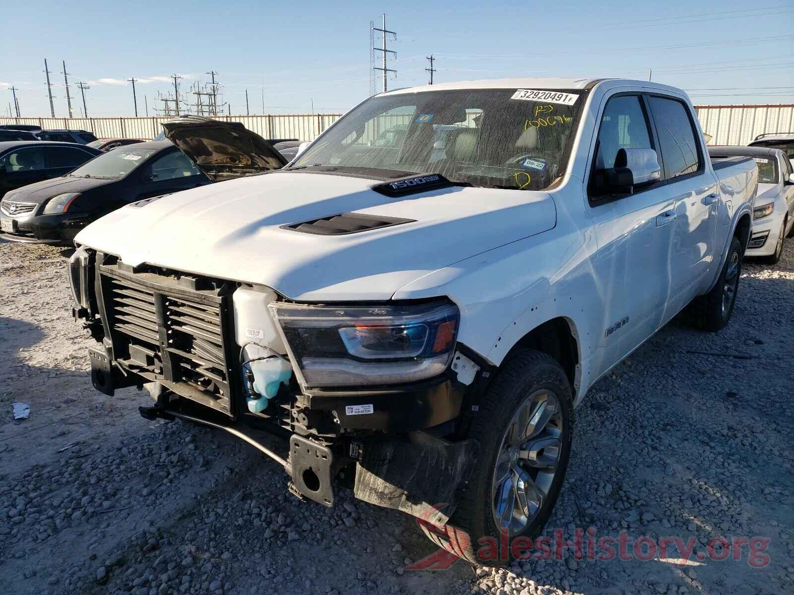 1C6RREJT5LN100676 2020 DODGE RAM 1500