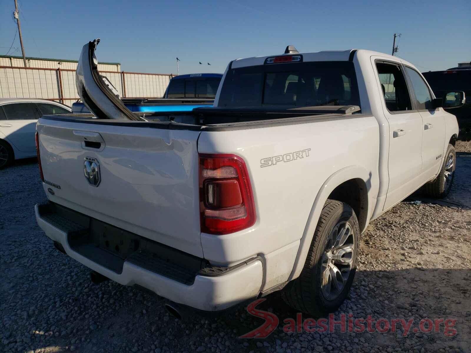 1C6RREJT5LN100676 2020 DODGE RAM 1500