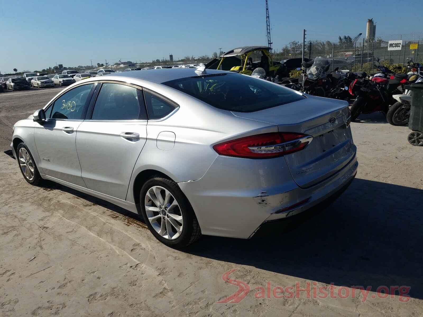 3FA6P0LU4KR193931 2019 FORD FUSION