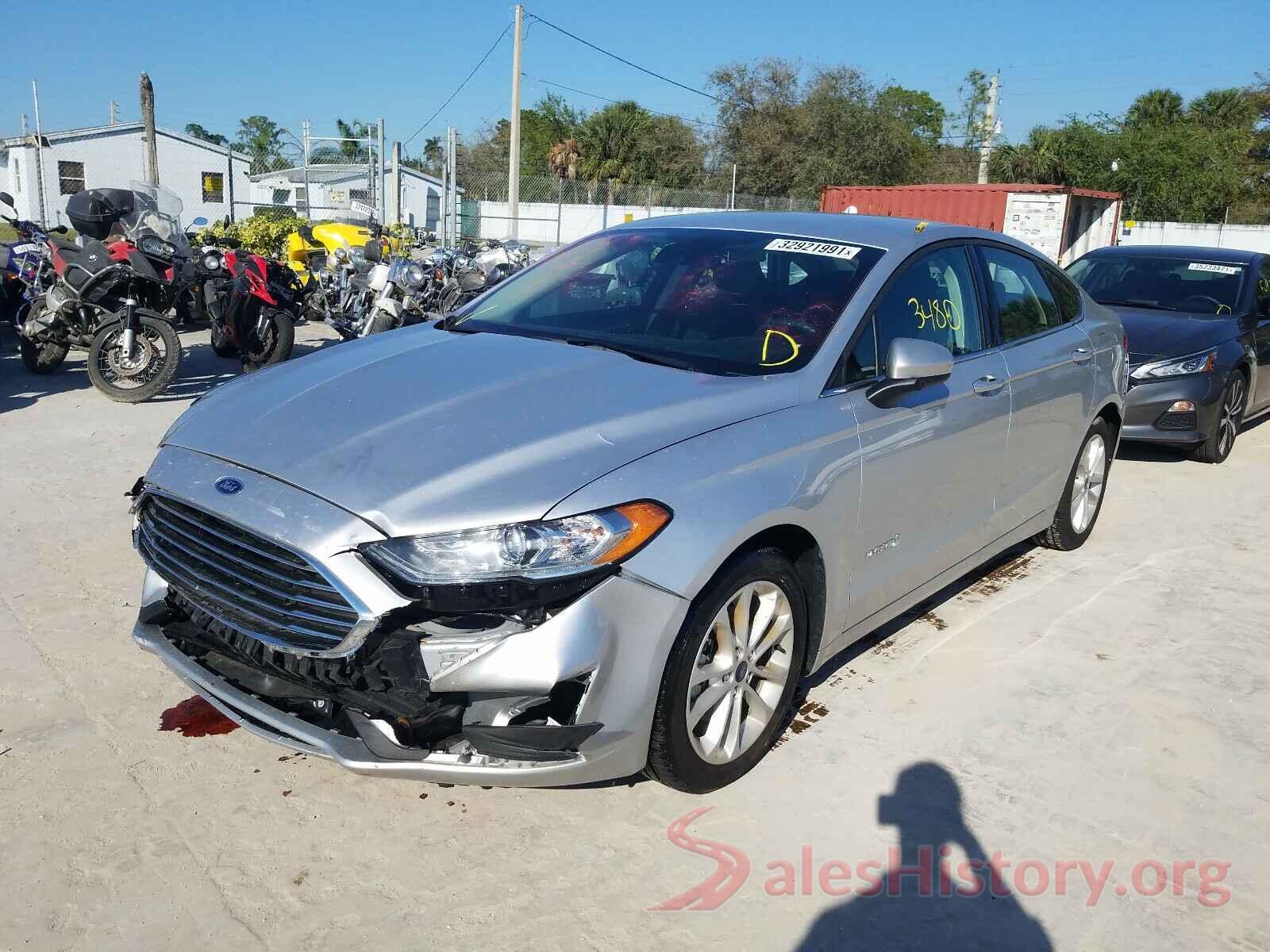 3FA6P0LU4KR193931 2019 FORD FUSION