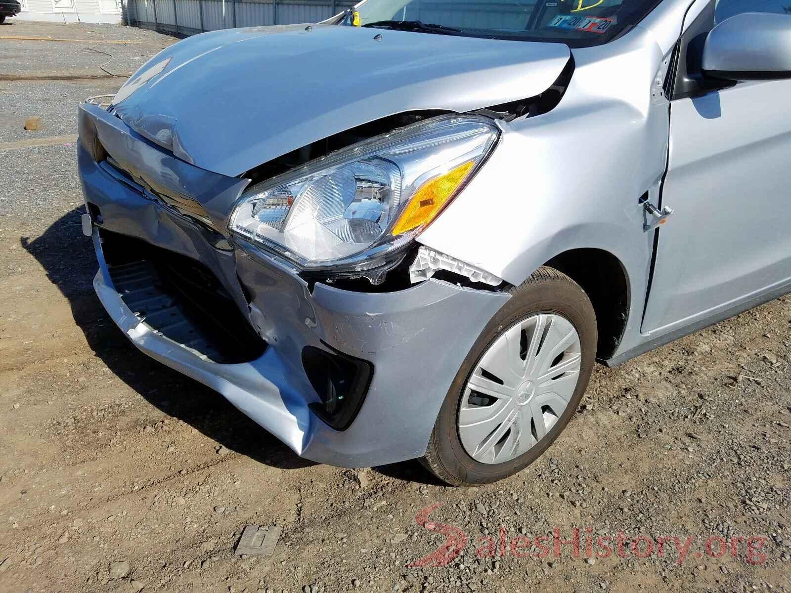 ML32F3FJ4KHF15845 2019 MITSUBISHI MIRAGE