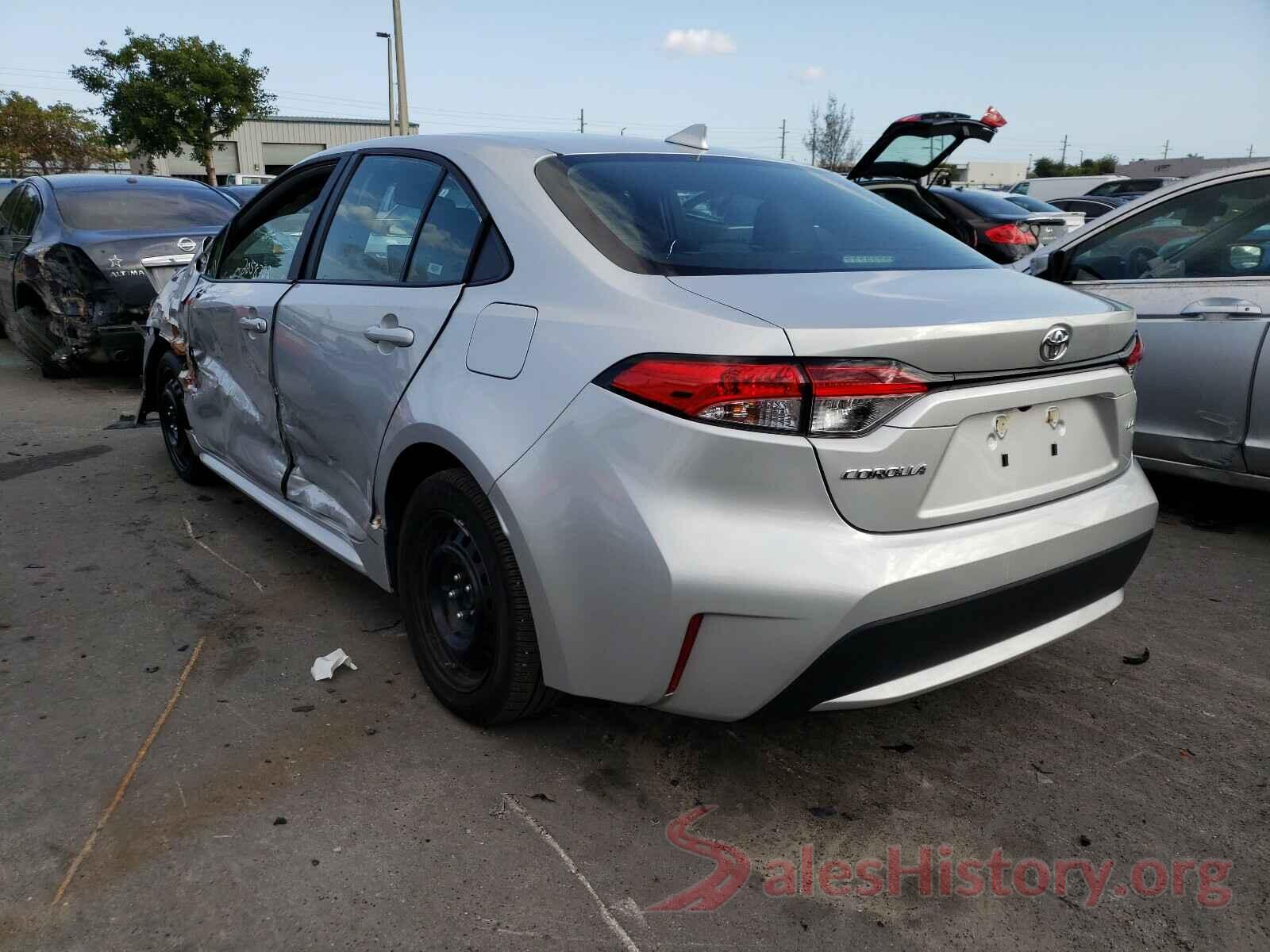 5YFEPRAE7LP106147 2020 TOYOTA COROLLA