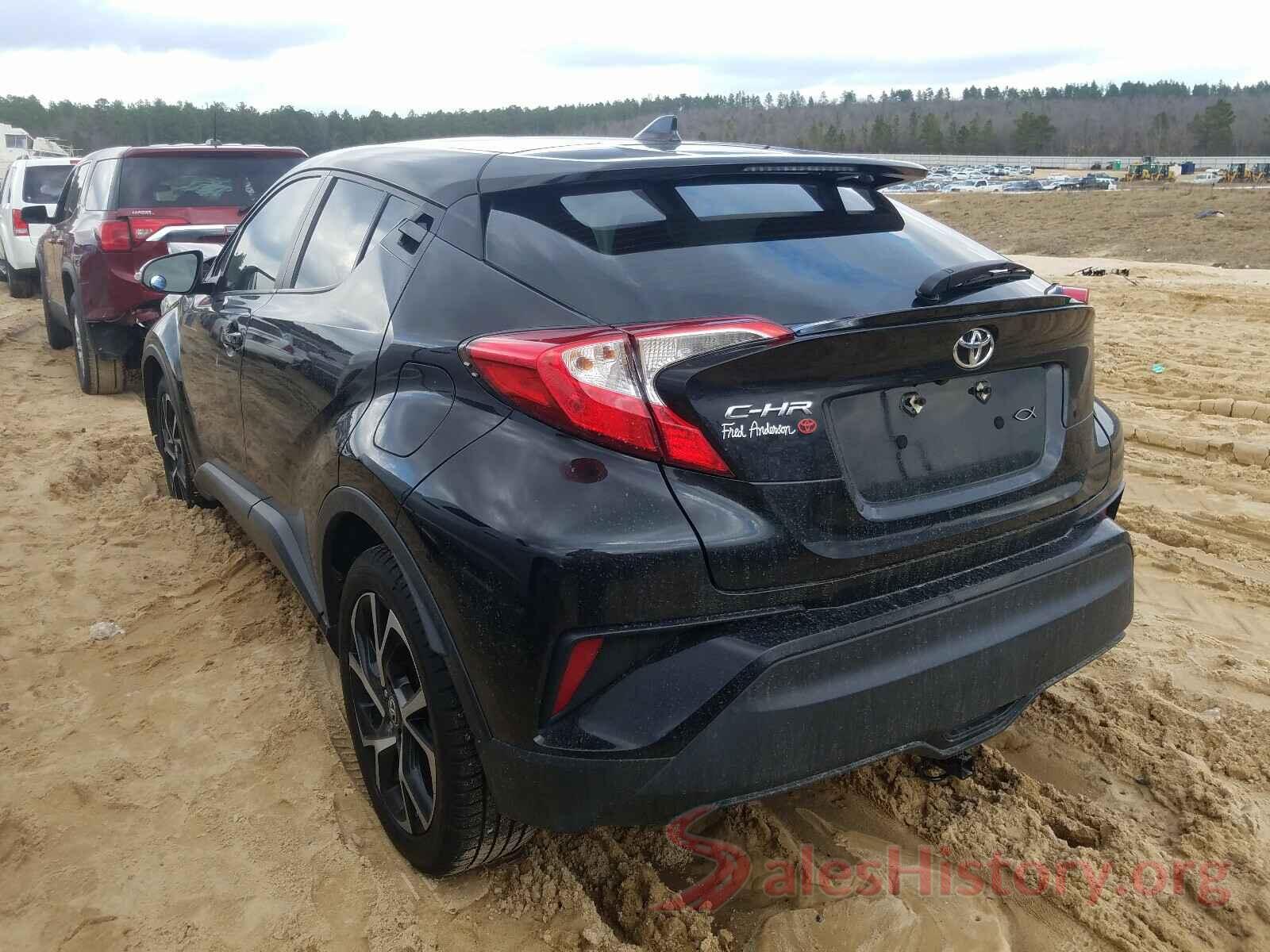 NMTKHMBX1JR006504 2018 TOYOTA C-HR