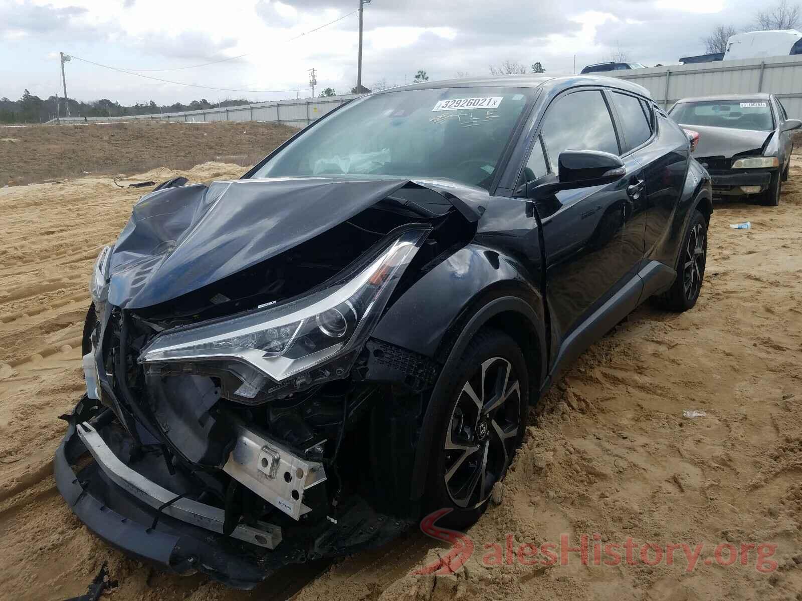 NMTKHMBX1JR006504 2018 TOYOTA C-HR