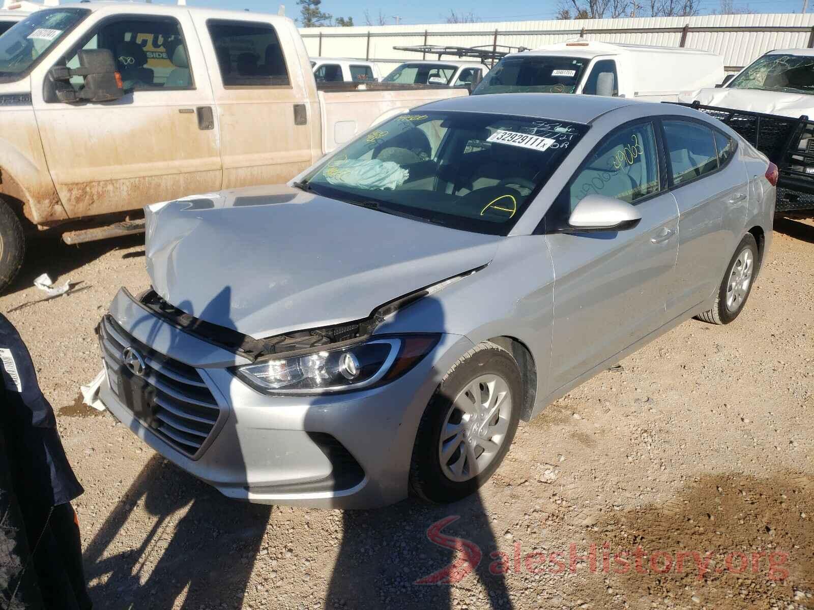 5NPD74LF7HH199566 2017 HYUNDAI ELANTRA