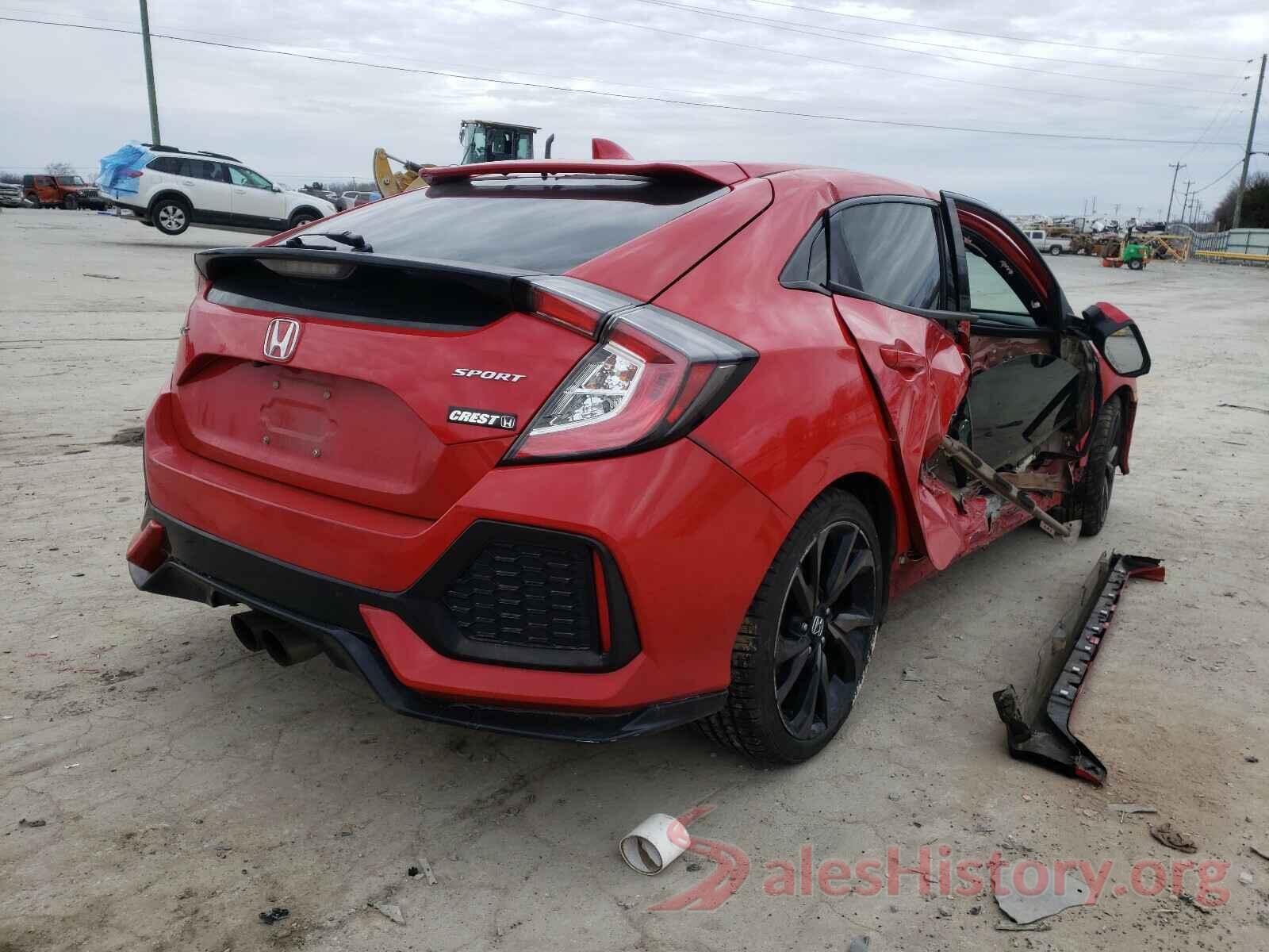 SHHFK7H45HU226132 2017 HONDA CIVIC