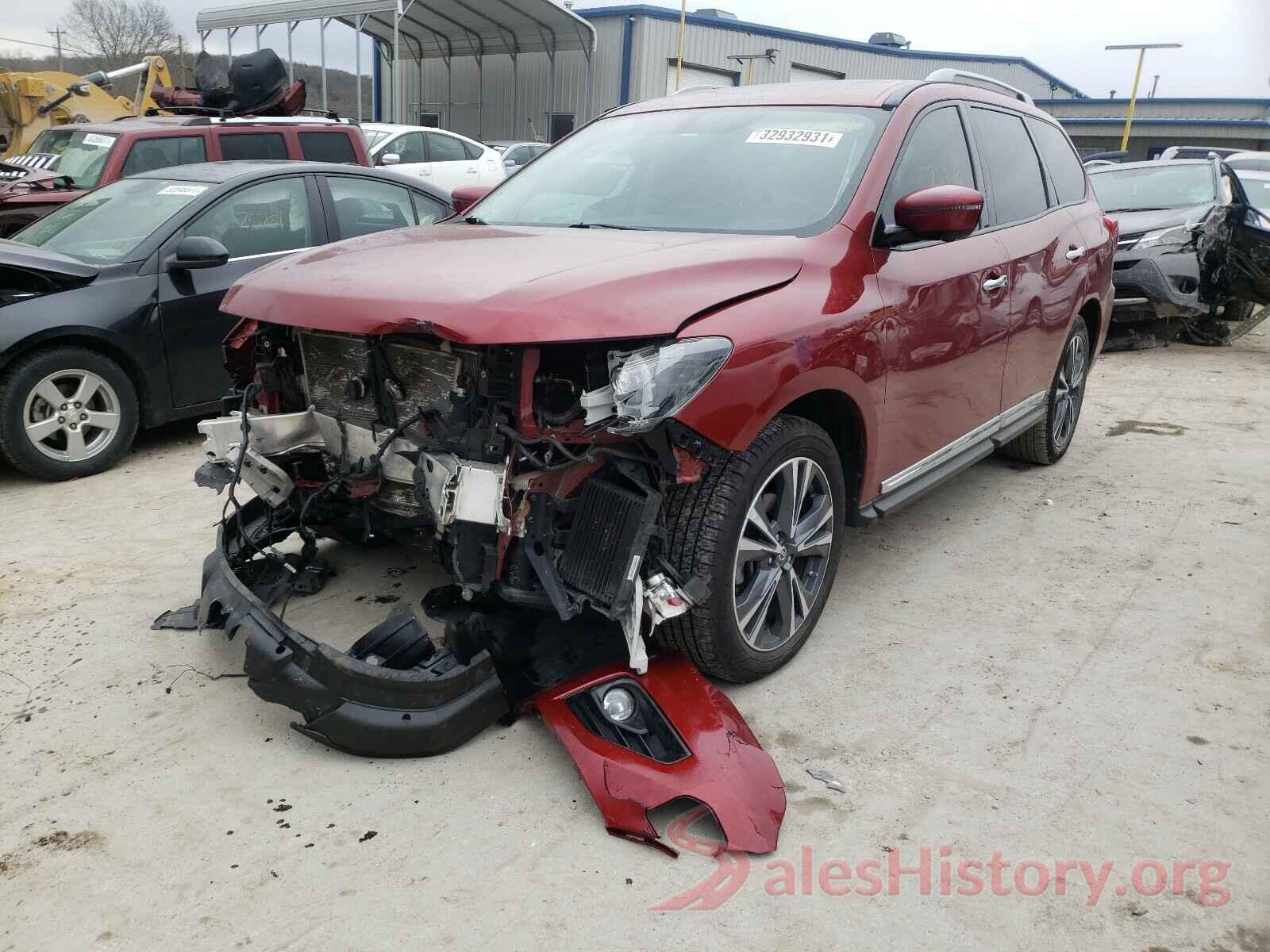 5N1DR2MN0HC662871 2017 NISSAN PATHFINDER