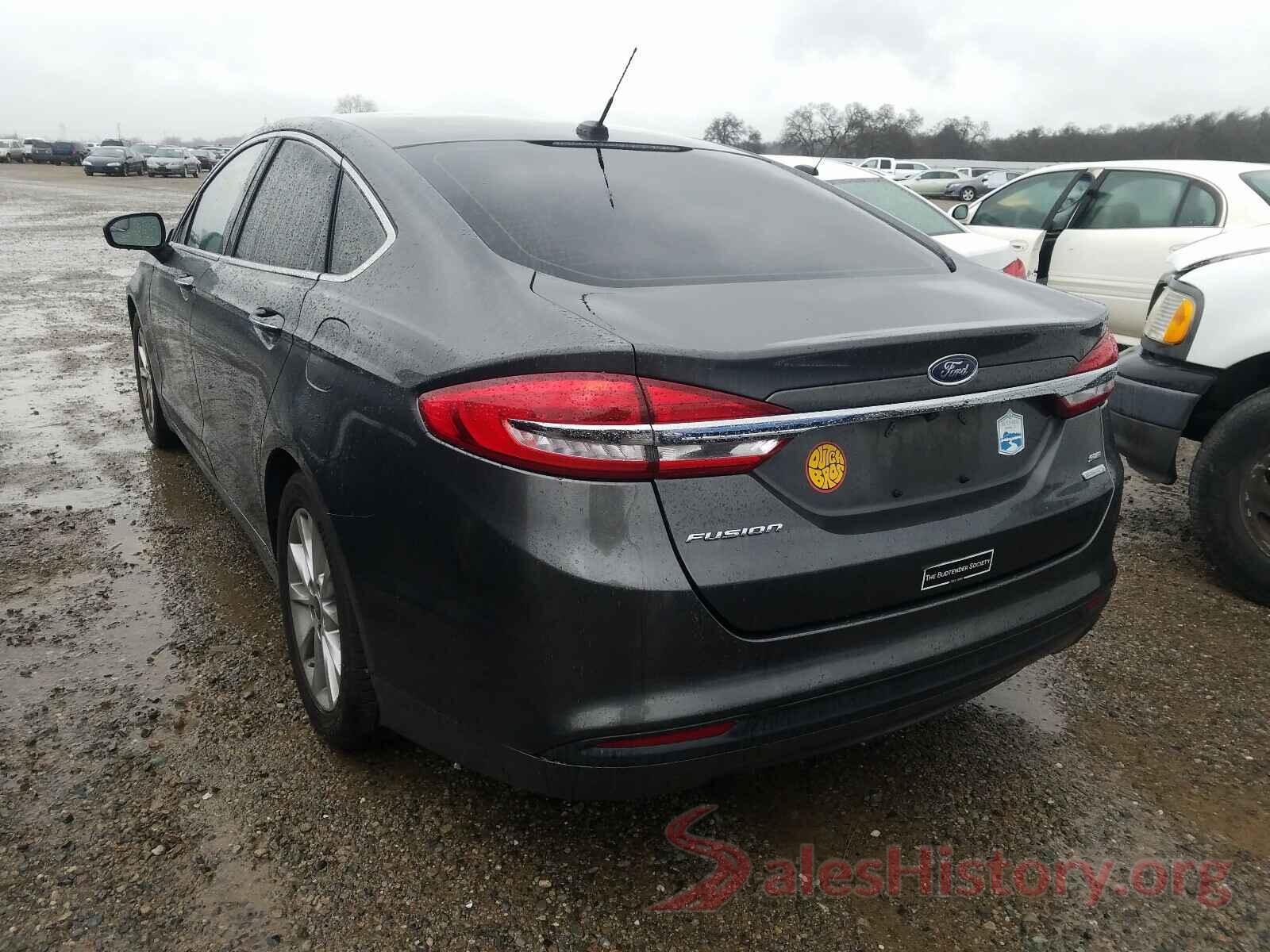 3FA6P0HD7HR163999 2017 FORD FUSION