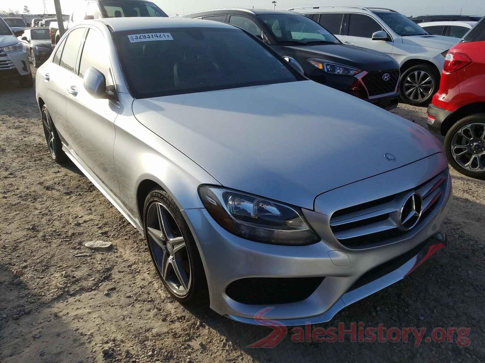 55SWF4KB5GU113130 2016 MERCEDES-BENZ C CLASS