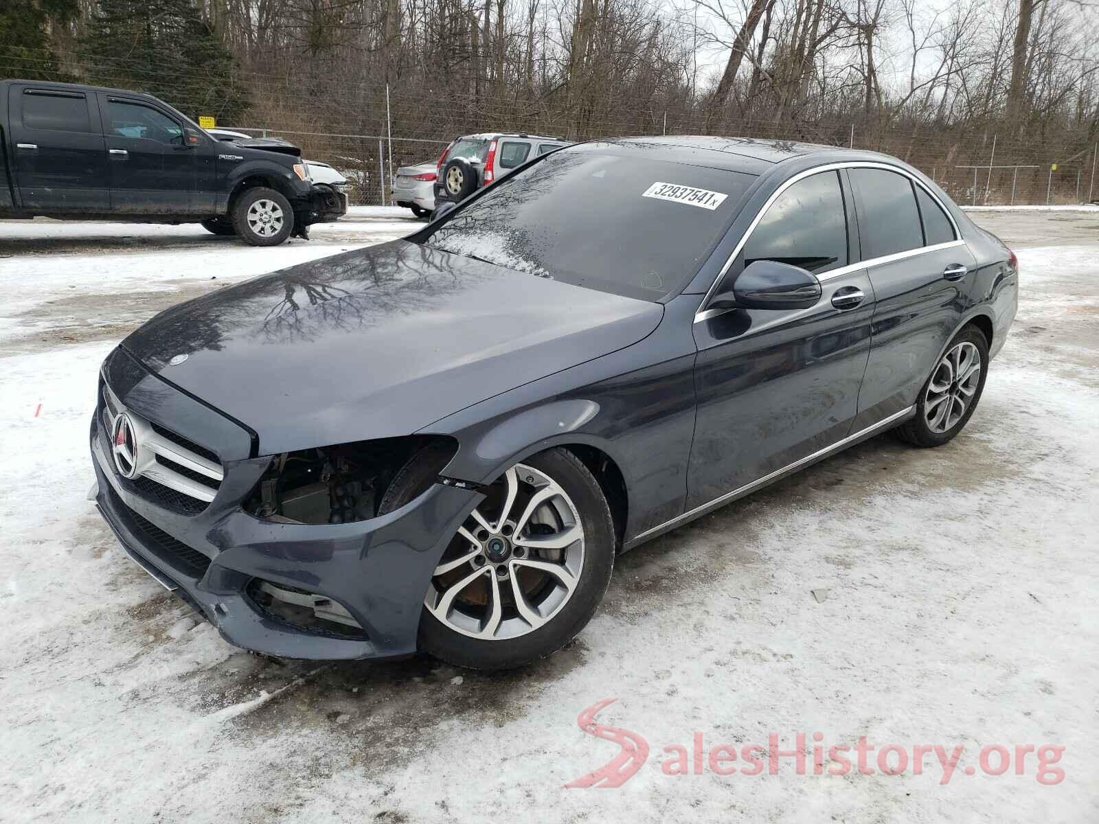 WDDWF4KB4GR142555 2016 MERCEDES-BENZ C CLASS