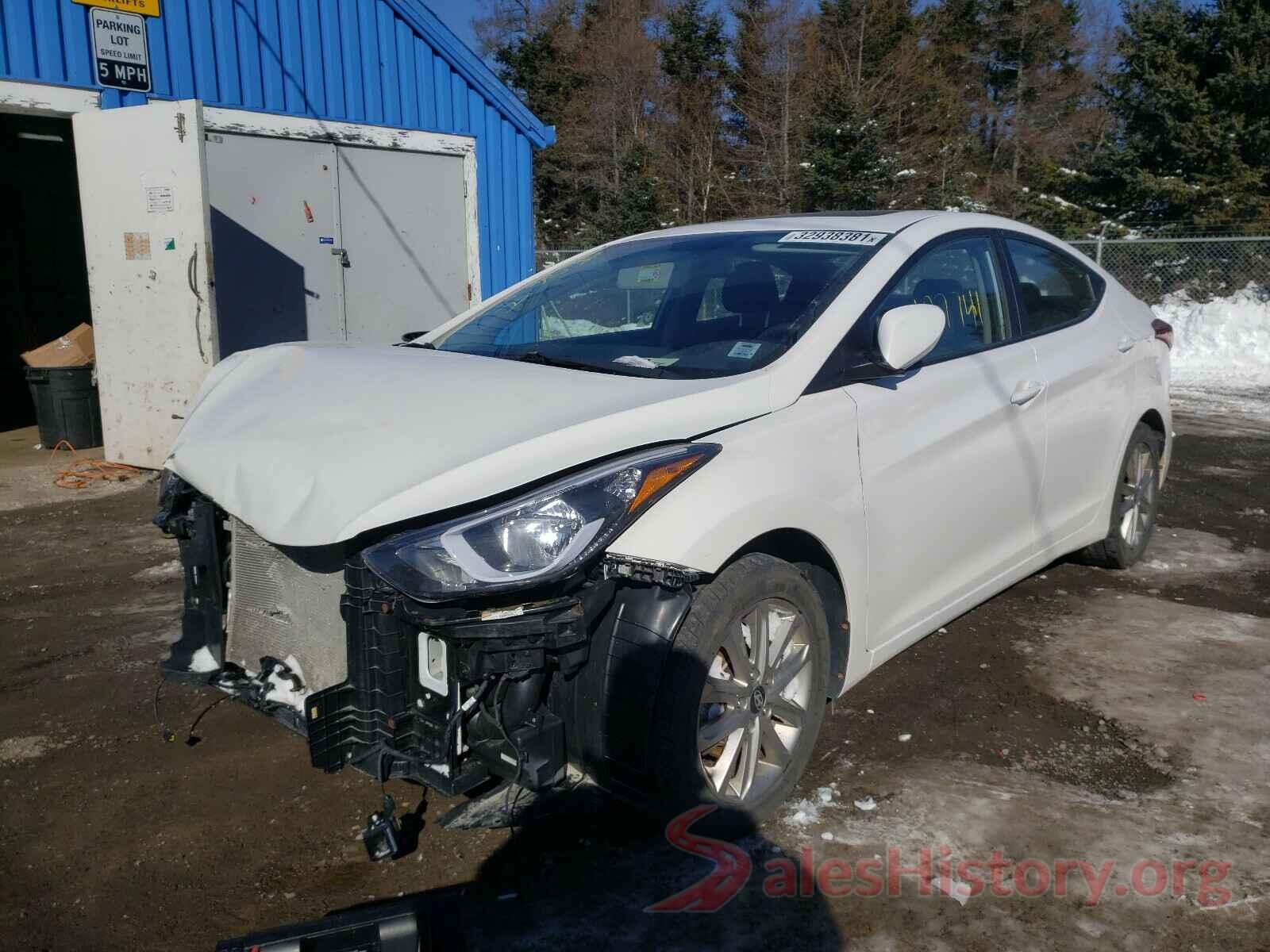 KMHDH4AE8GU607869 2016 HYUNDAI ELANTRA