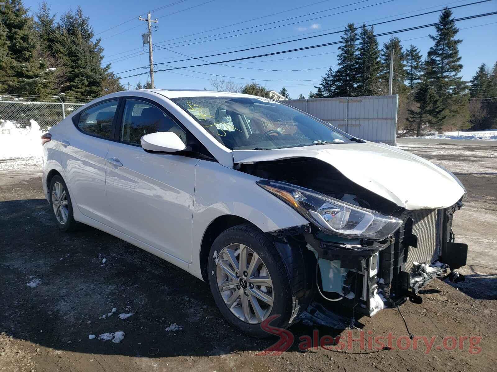 KMHDH4AE8GU607869 2016 HYUNDAI ELANTRA