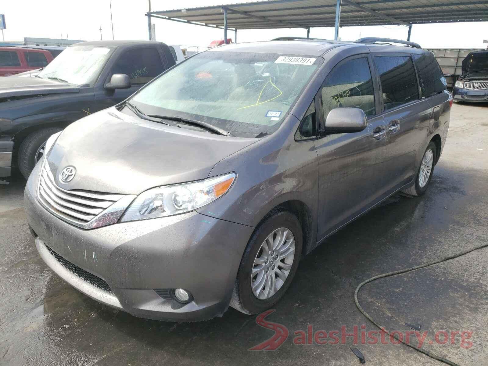 5TDYK3DC3GS727434 2016 TOYOTA SIENNA