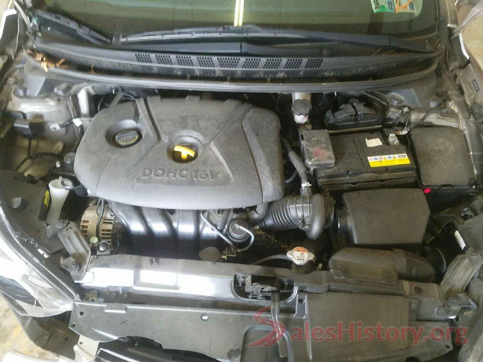 5NPDH4AE8GH794643 2016 HYUNDAI ELANTRA