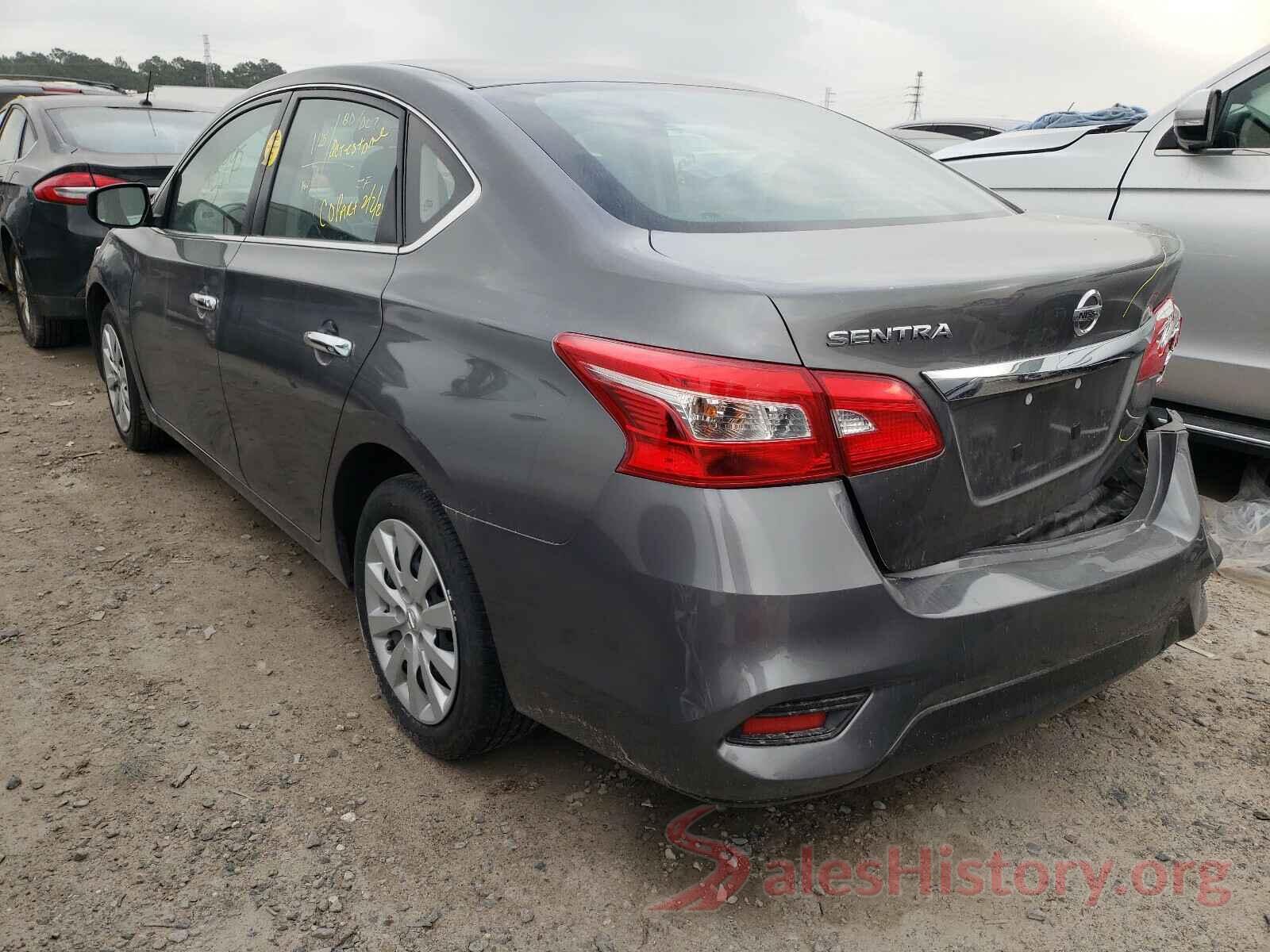 3N1AB7APXKY240266 2019 NISSAN SENTRA