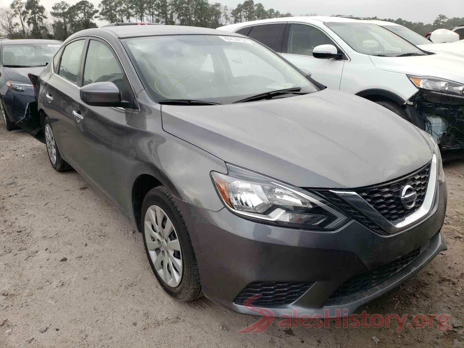 3N1AB7APXKY240266 2019 NISSAN SENTRA