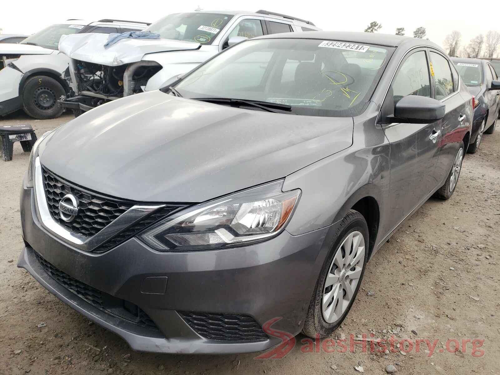 3N1AB7APXKY240266 2019 NISSAN SENTRA