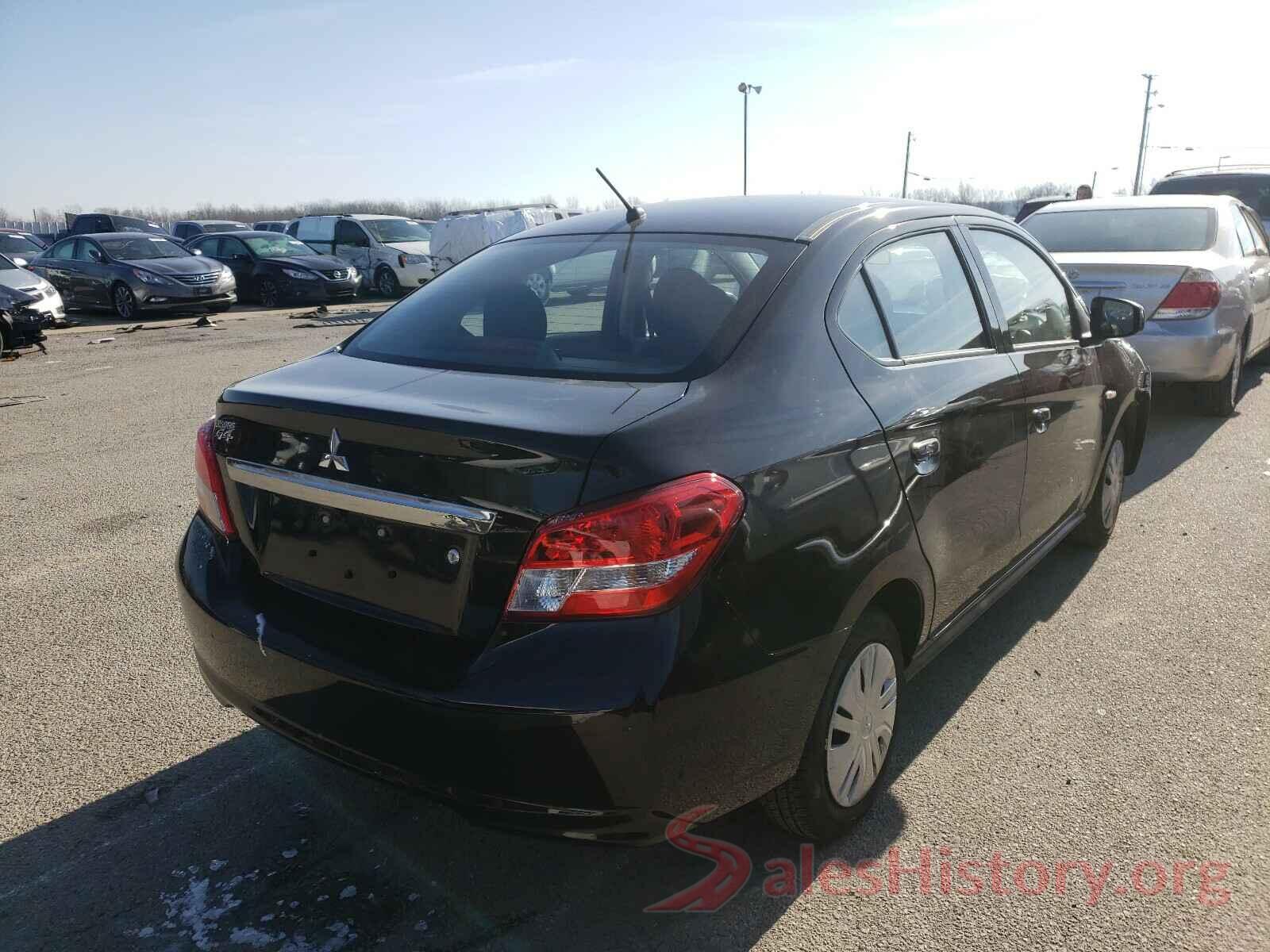 ML32F3FJ6LHF07554 2020 MITSUBISHI MIRAGE