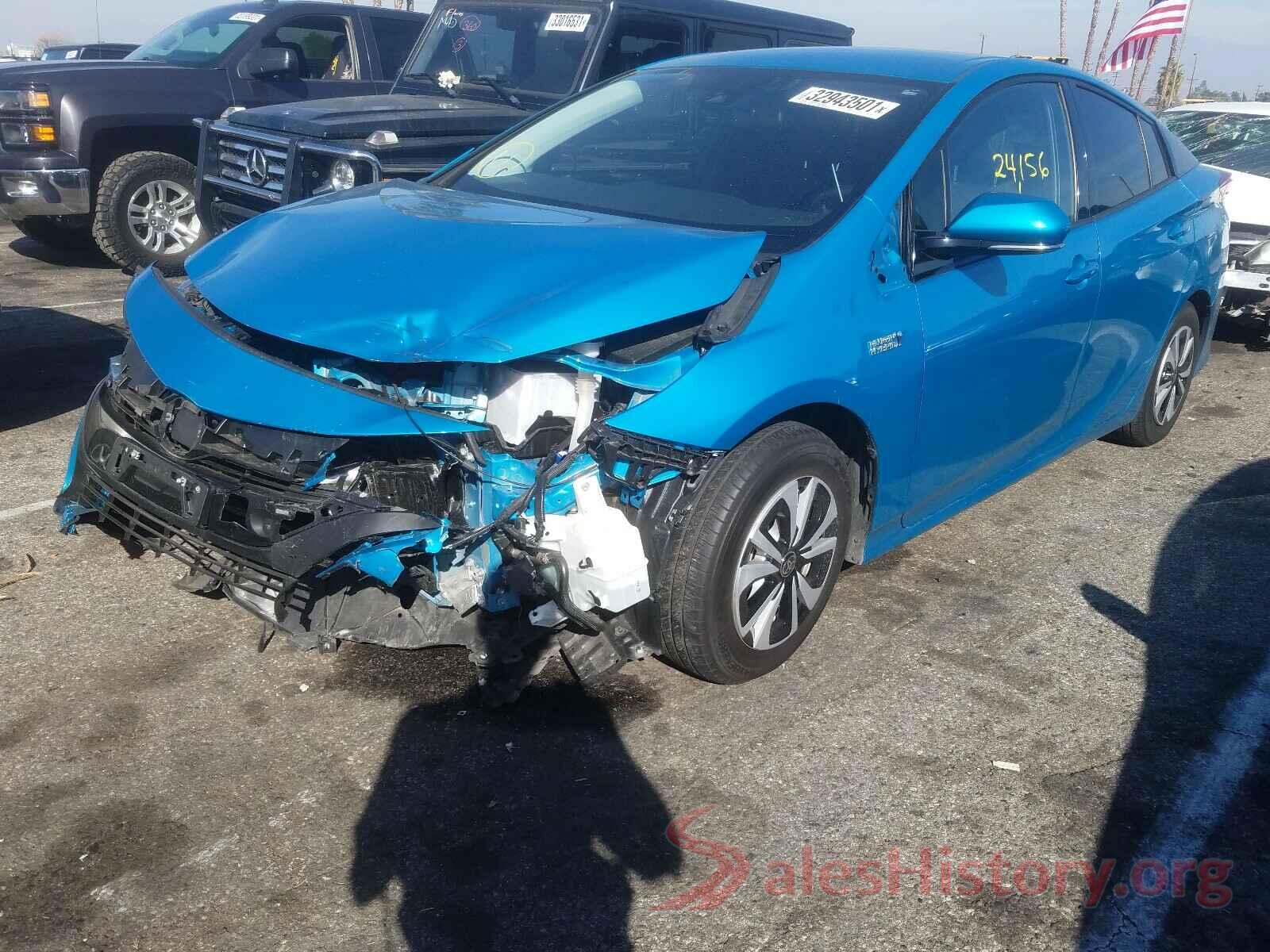 JTDKARFP0J3095142 2018 TOYOTA PRIUS