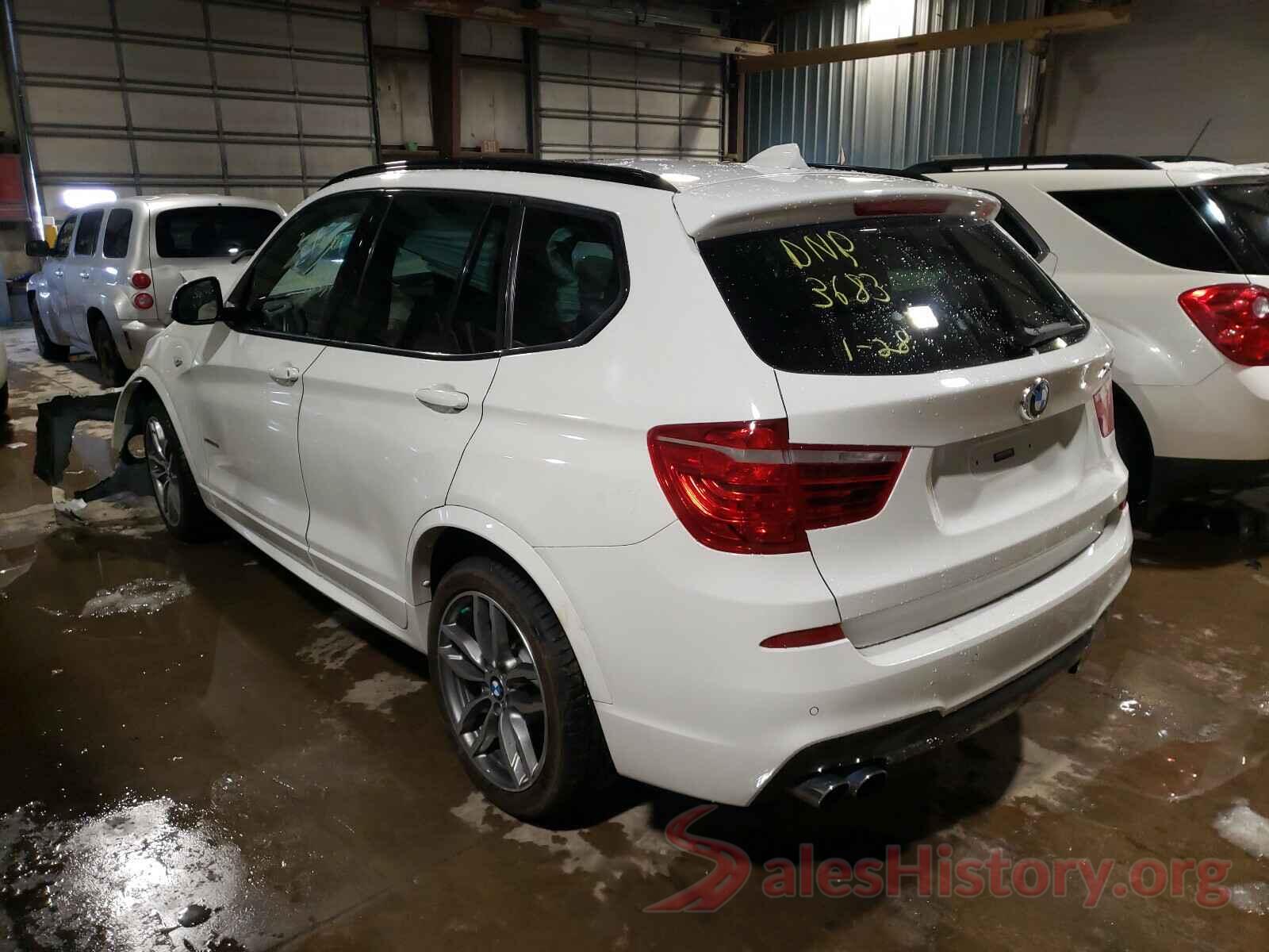 5UXWX9C53G0D93683 2016 BMW X3