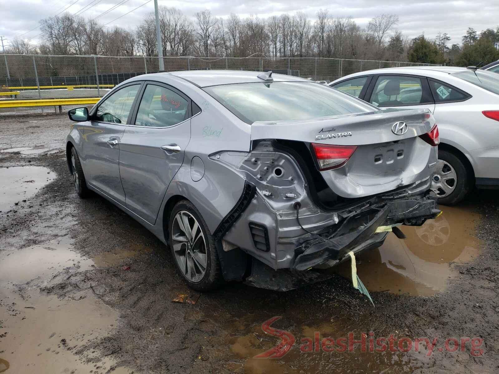 5NPDH4AEXGH672981 2016 HYUNDAI ELANTRA