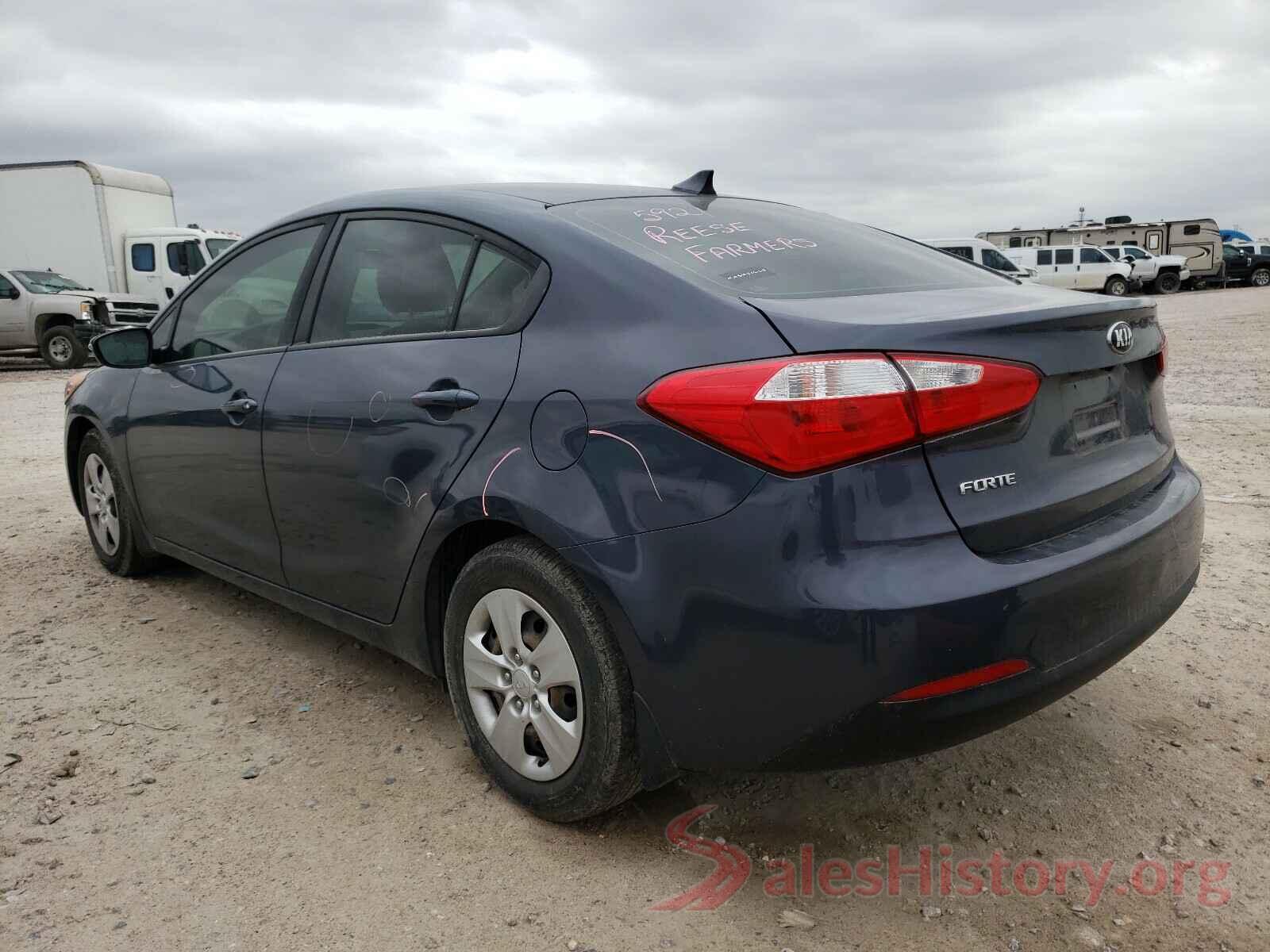 KNAFX4A61G5605946 2016 KIA FORTE