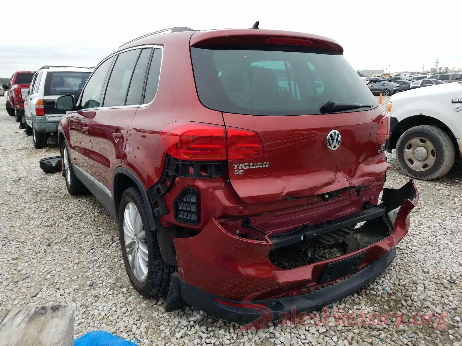 WVGBV7AX4GW020608 2016 VOLKSWAGEN TIGUAN