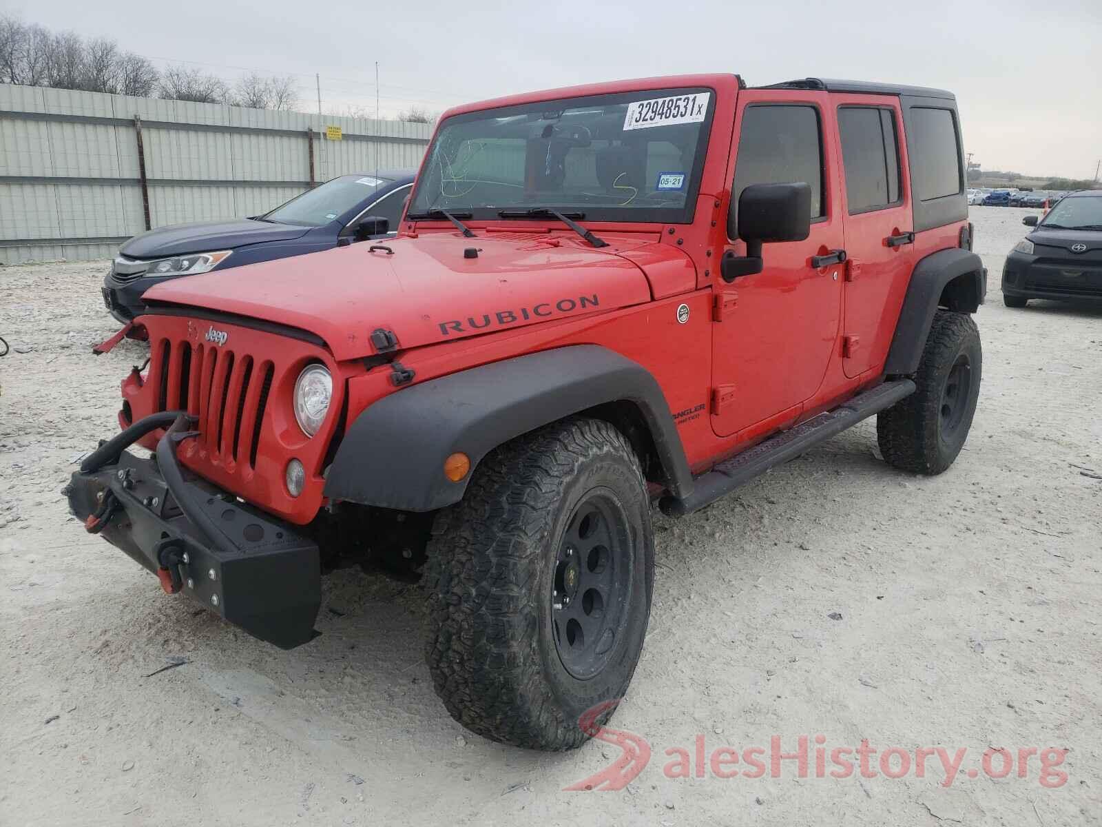 1C4BJWFG7HL688134 2017 JEEP WRANGLER