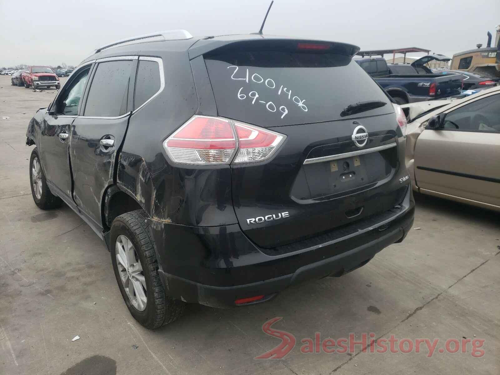 KNMAT2MV3GP620887 2016 NISSAN ROGUE