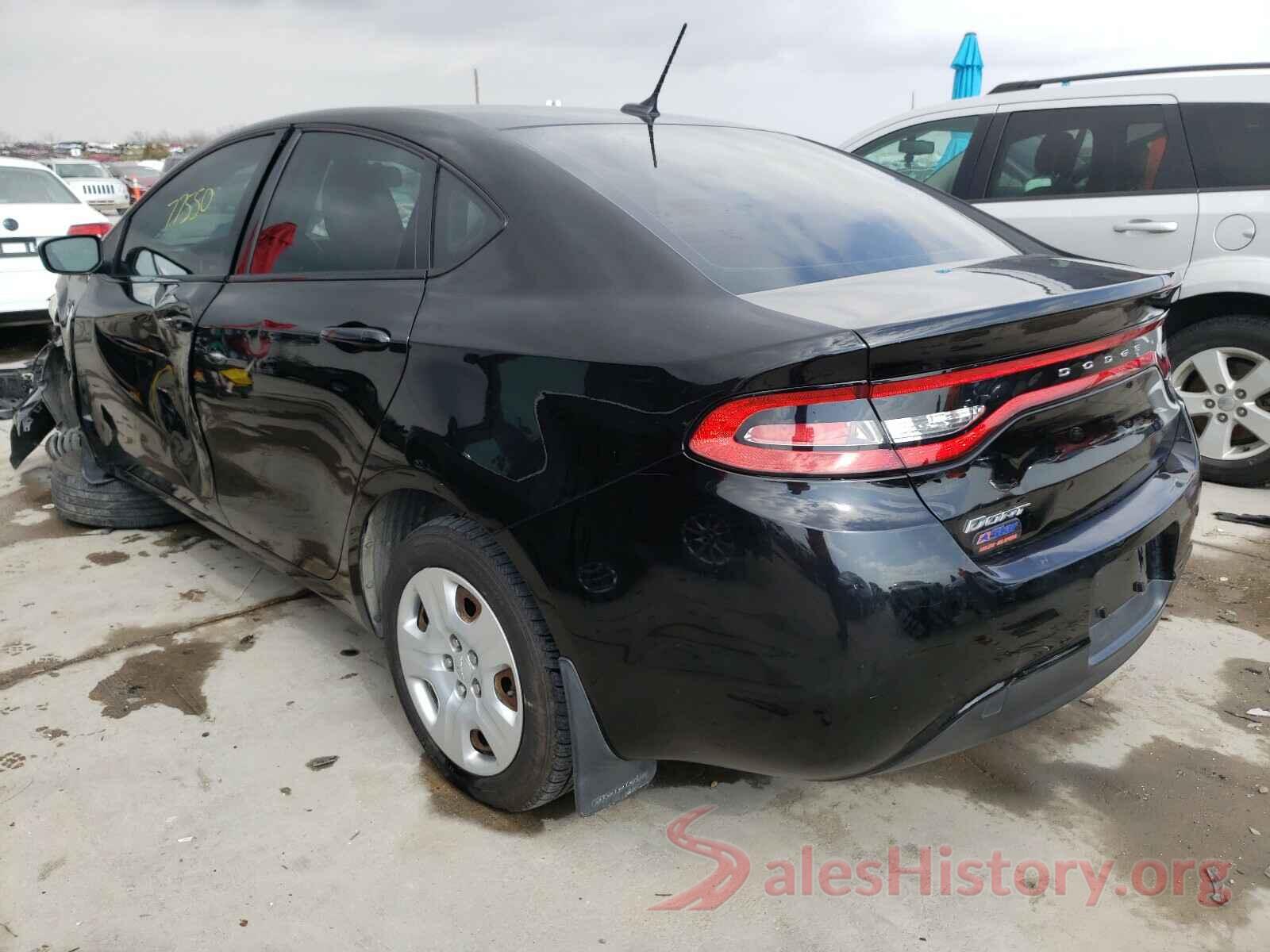 1C3CDFAA1GD644240 2016 DODGE DART