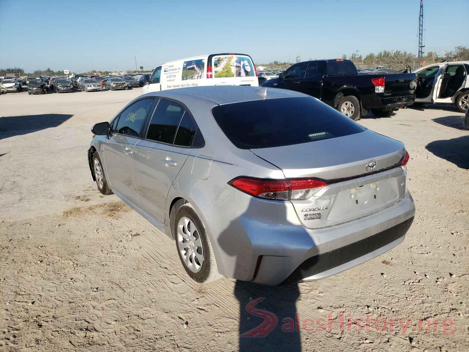 JTDEPMAE2MJ125939 2021 TOYOTA COROLLA