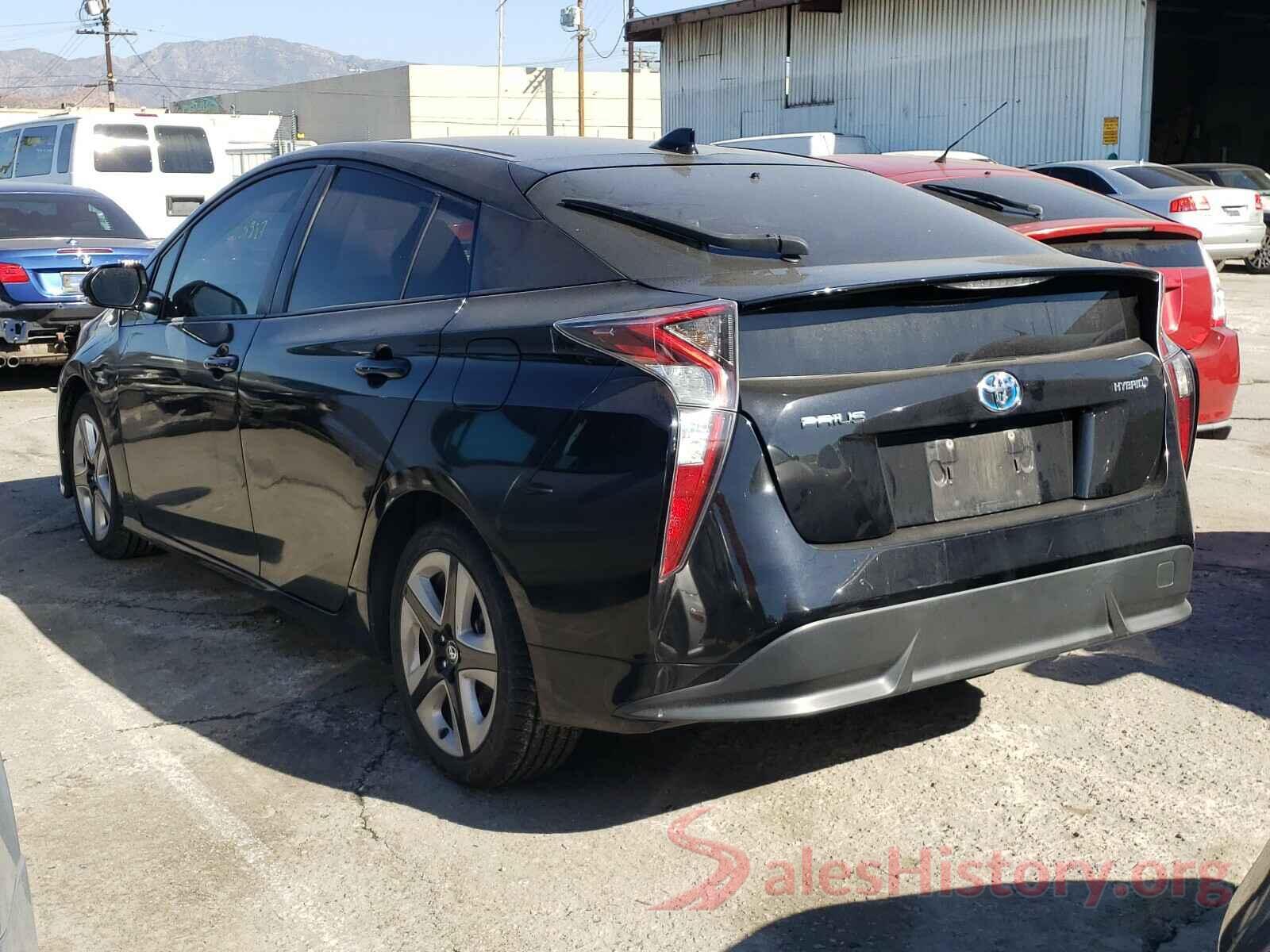 JTDKARFU0G3005034 2016 TOYOTA PRIUS