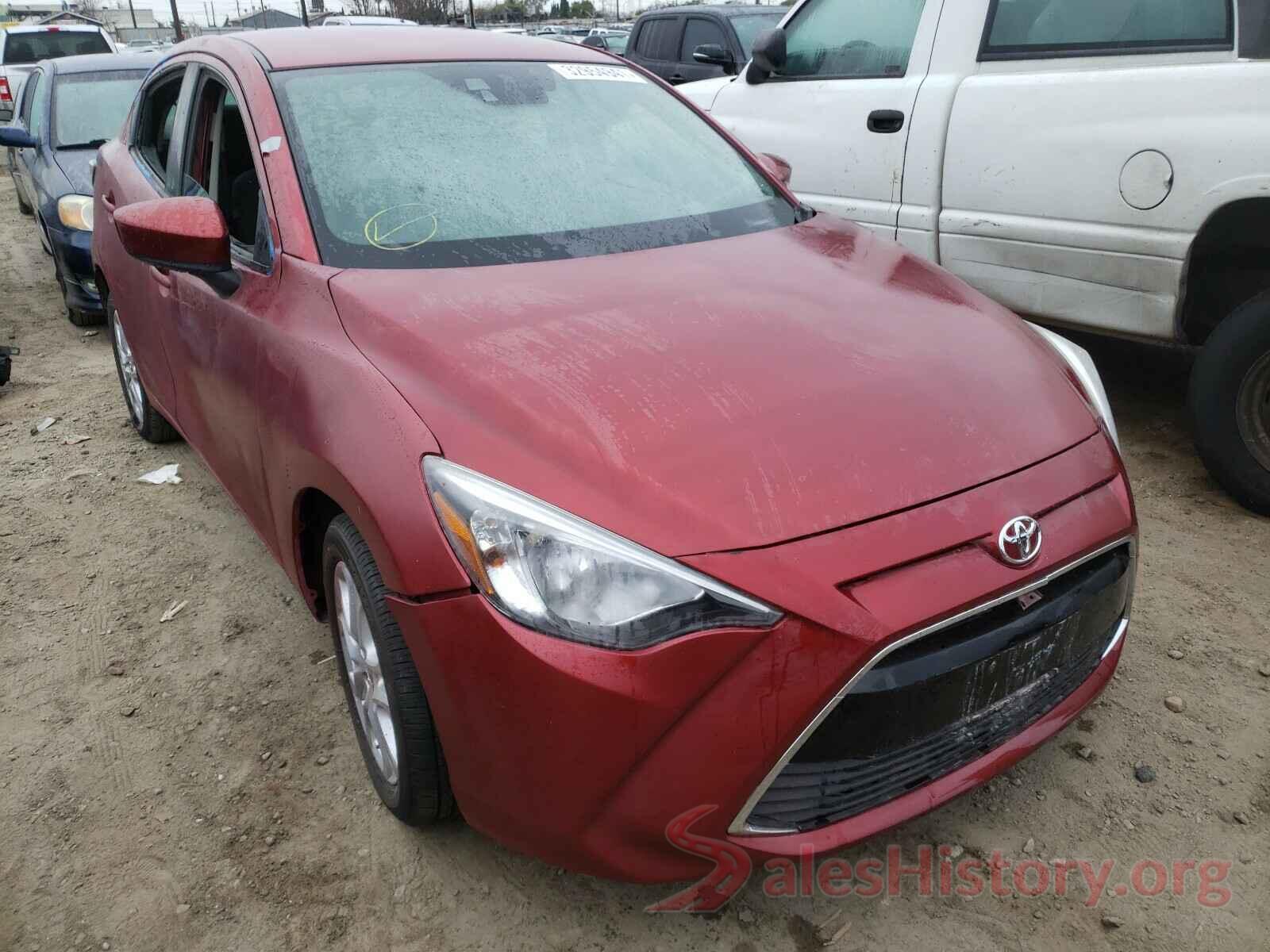 3MYDLBYV2HY162445 2017 TOYOTA YARIS