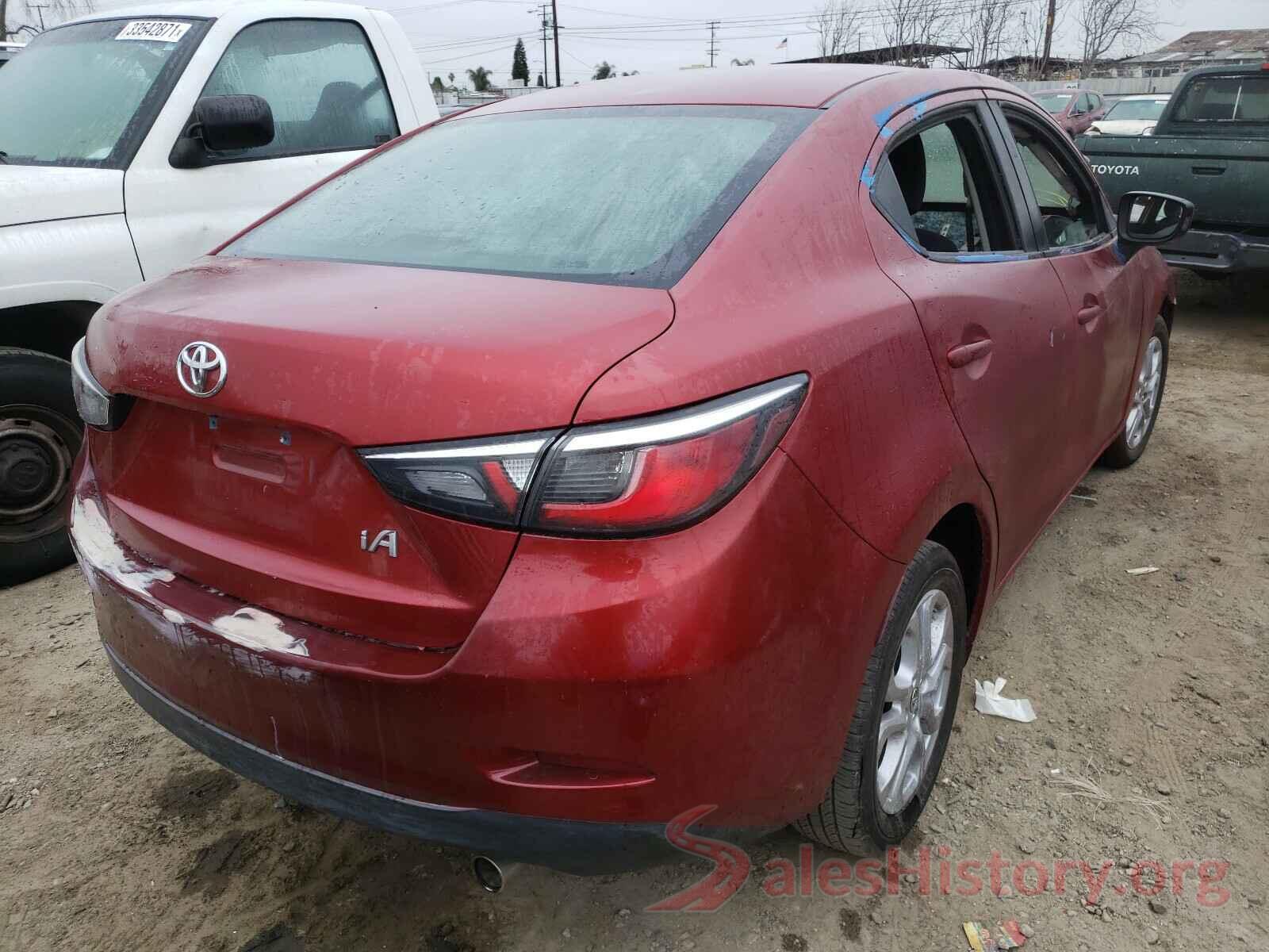 3MYDLBYV2HY162445 2017 TOYOTA YARIS