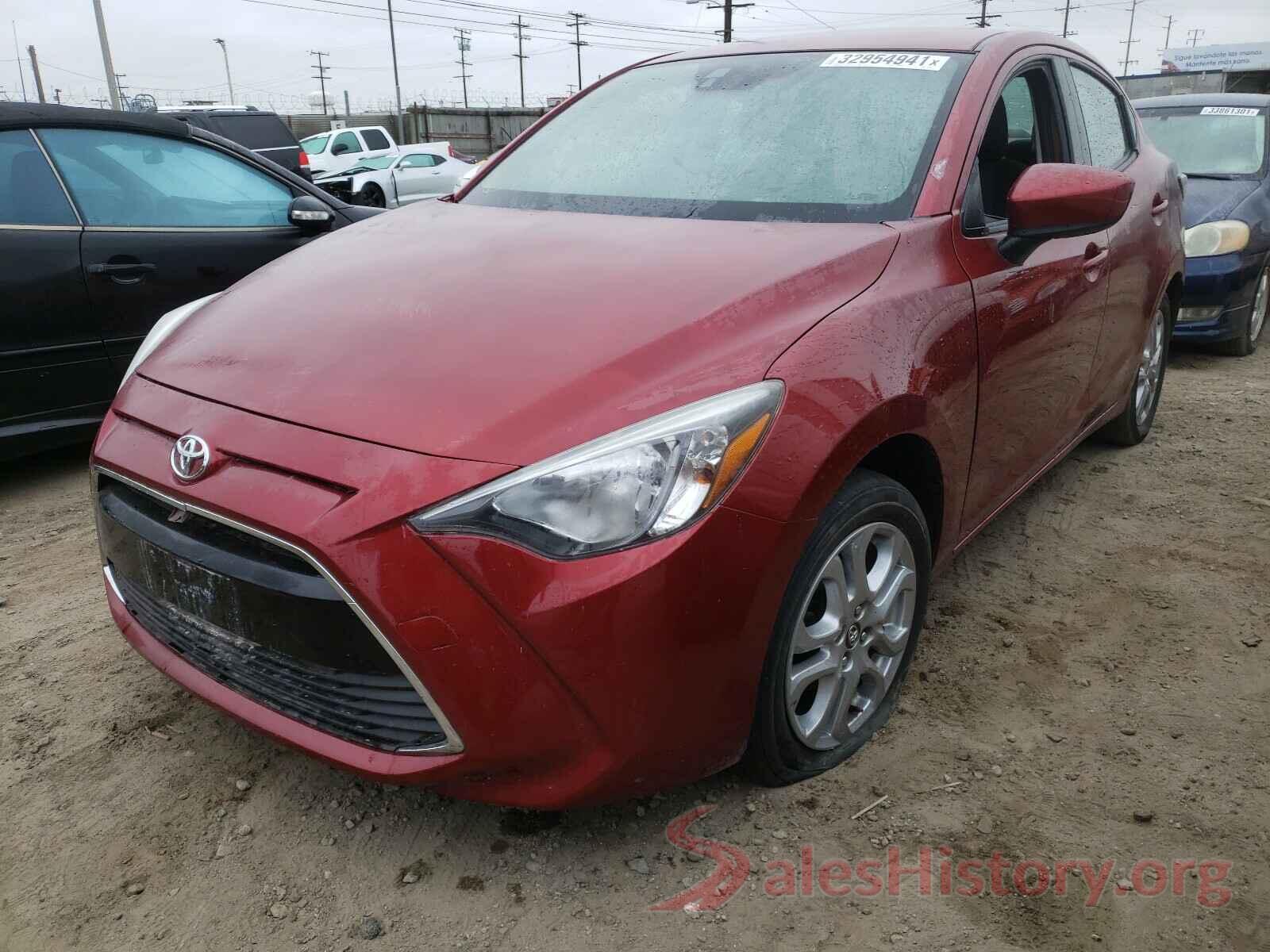 3MYDLBYV2HY162445 2017 TOYOTA YARIS