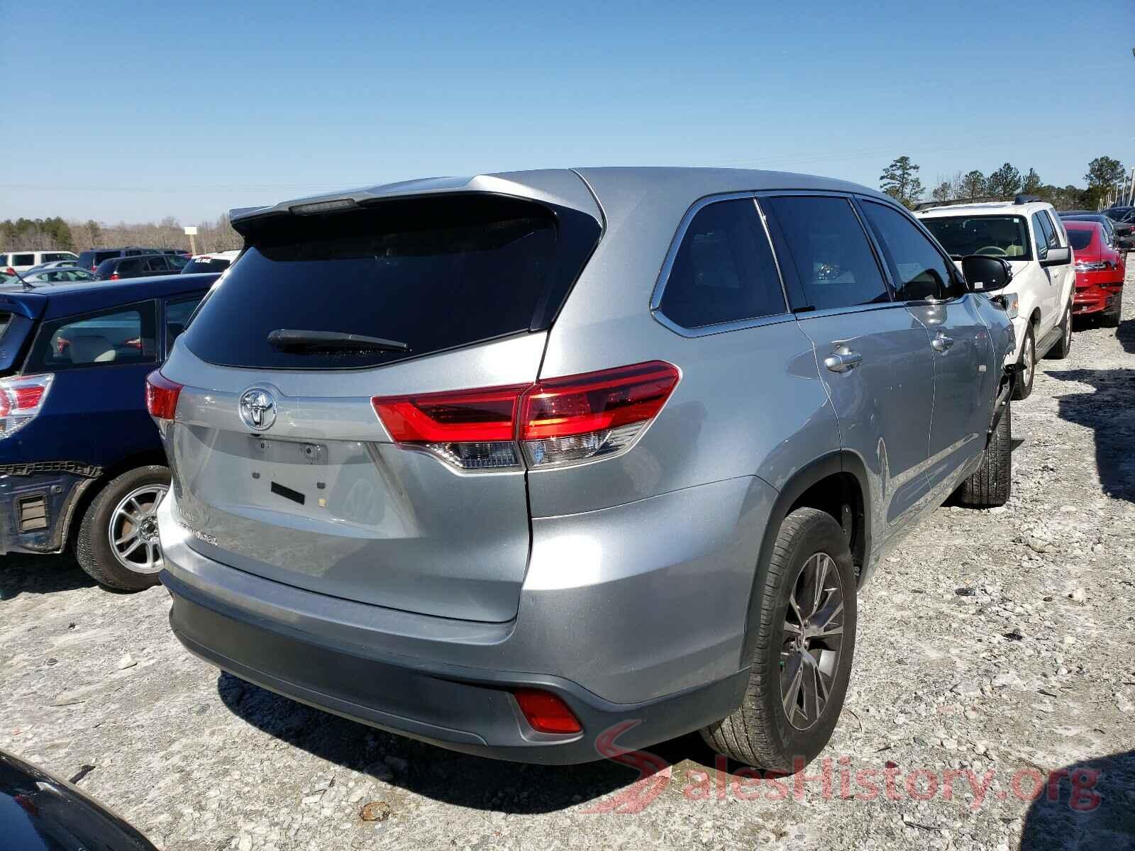 5TDZZRFH6HS199014 2017 TOYOTA HIGHLANDER