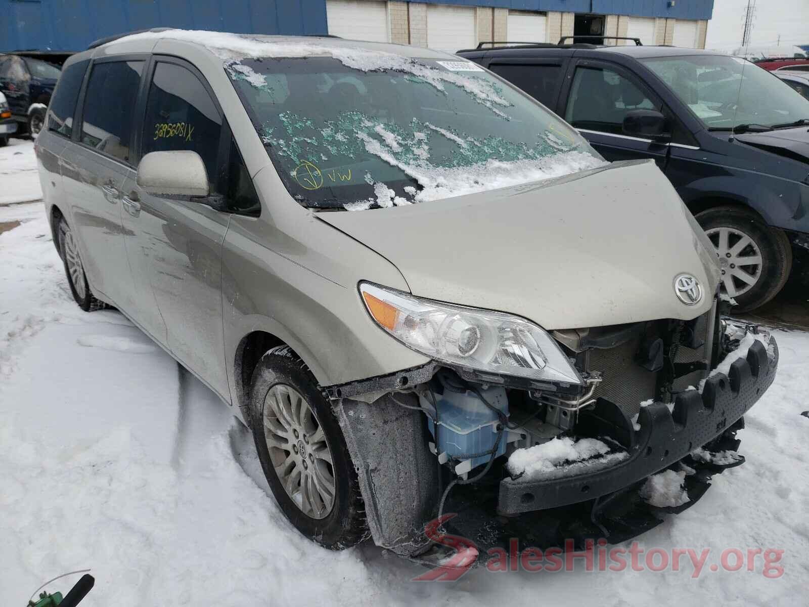 5TDYK3DC2GS698444 2016 TOYOTA SIENNA