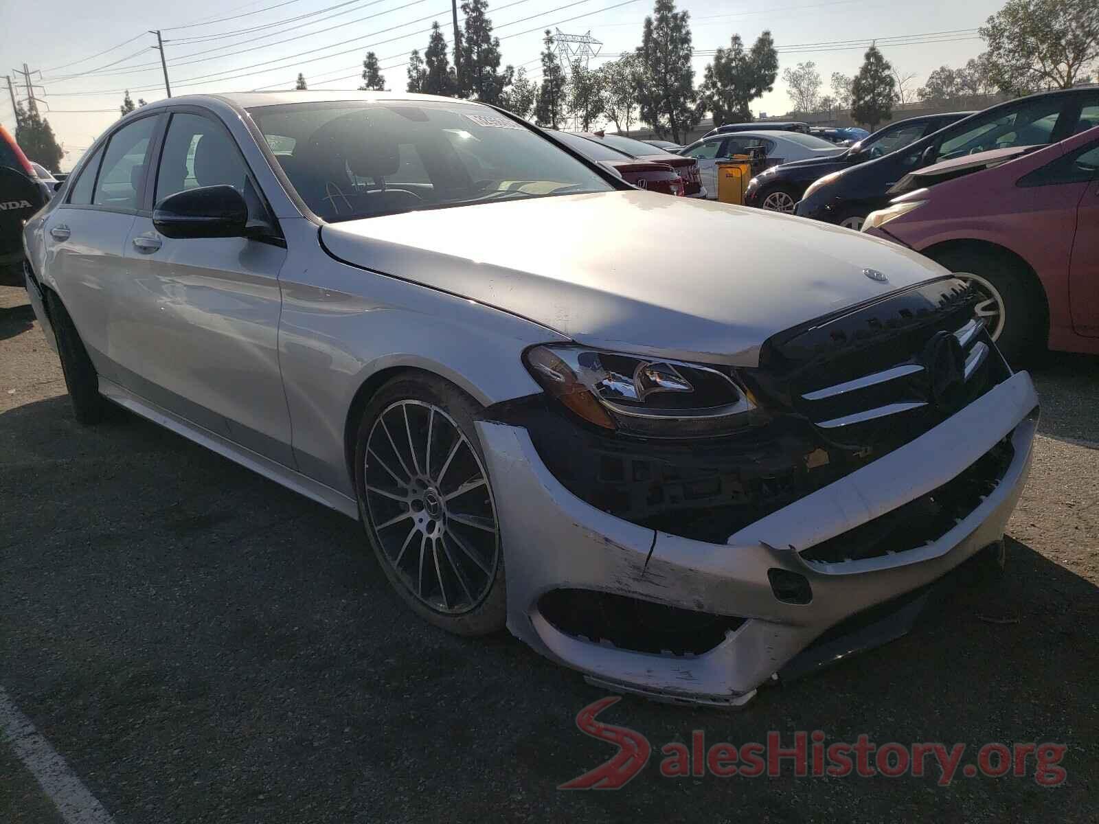 55SWF4JB8JU281837 2018 MERCEDES-BENZ C CLASS