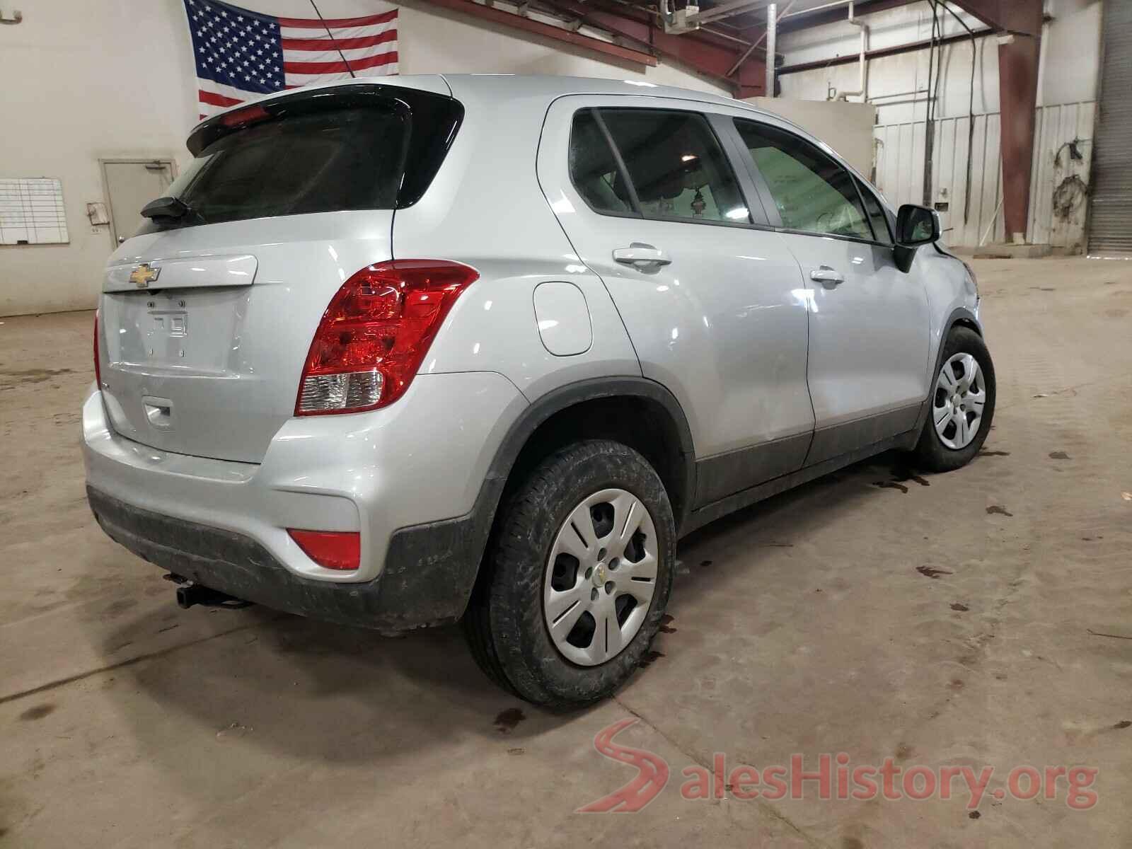 KL7CJKSB2JB533779 2018 CHEVROLET TRAX