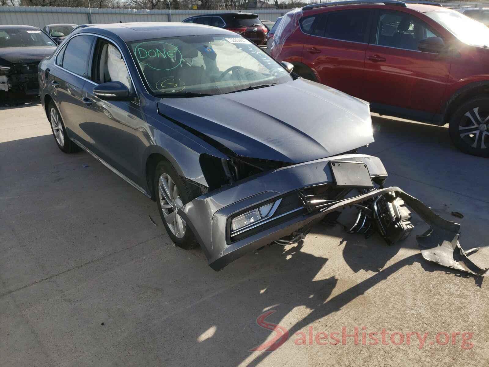 1VWBA7A37JC009864 2018 VOLKSWAGEN PASSAT