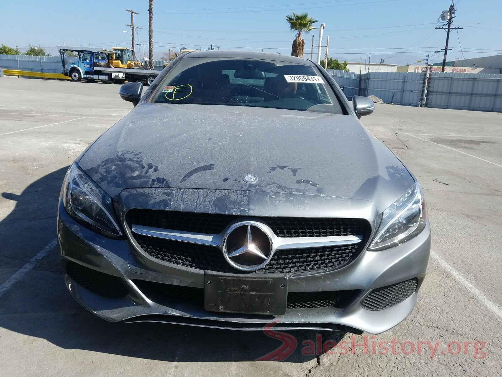 WDDWJ4JB1HF411503 2017 MERCEDES-BENZ C CLASS