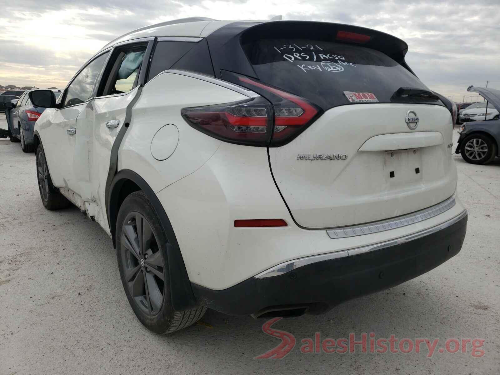 5N1AZ2MJ2KN142733 2019 NISSAN MURANO