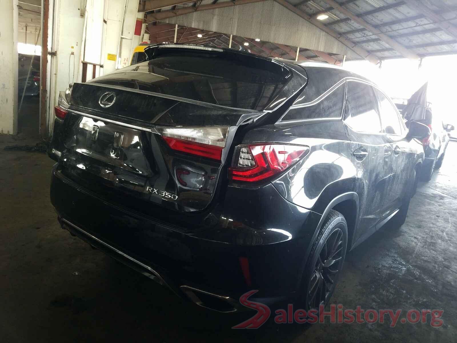 2T2ZZMCA6HC050245 2017 LEXUS RX350