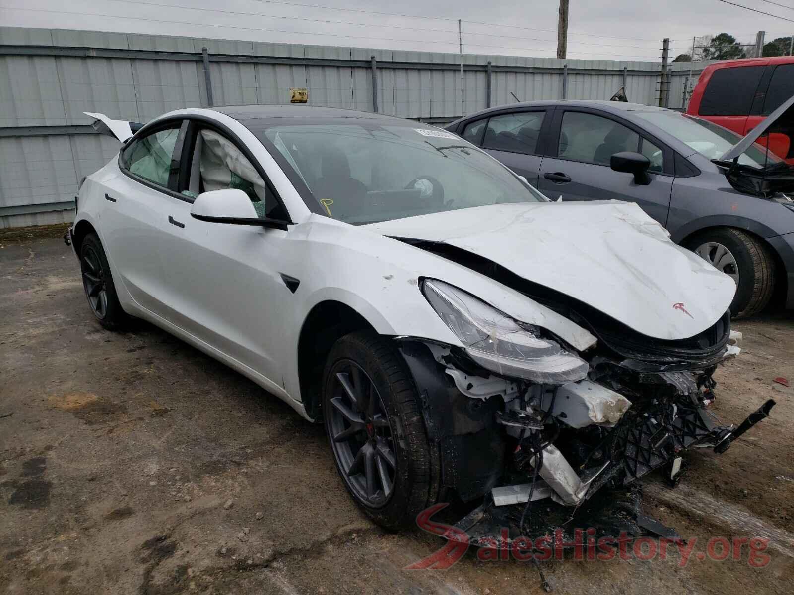 5YJ3E1EB7MF849399 2021 TESLA MODEL 3