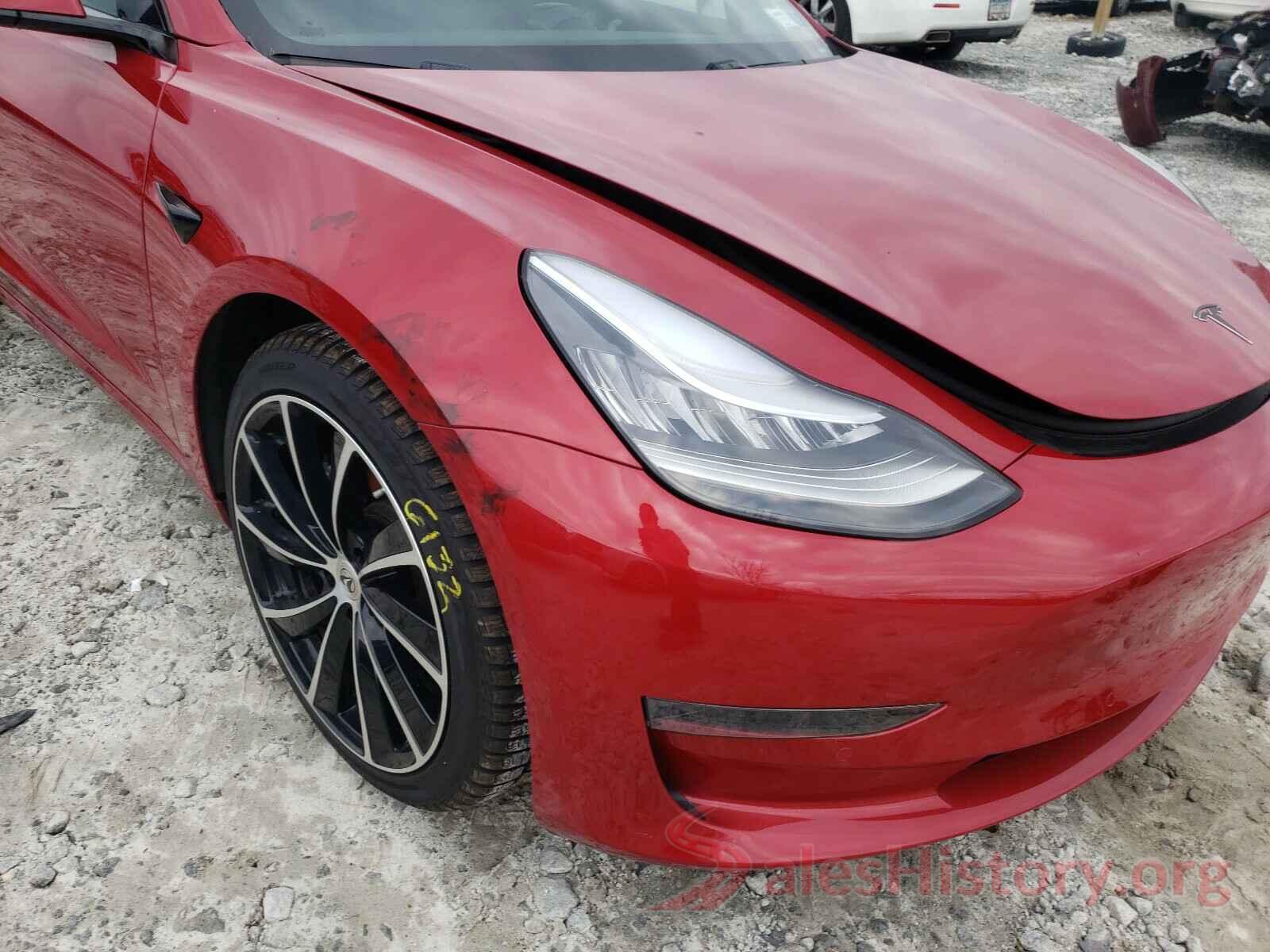 5YJ3E1EB8JF117293 2018 TESLA MODEL 3