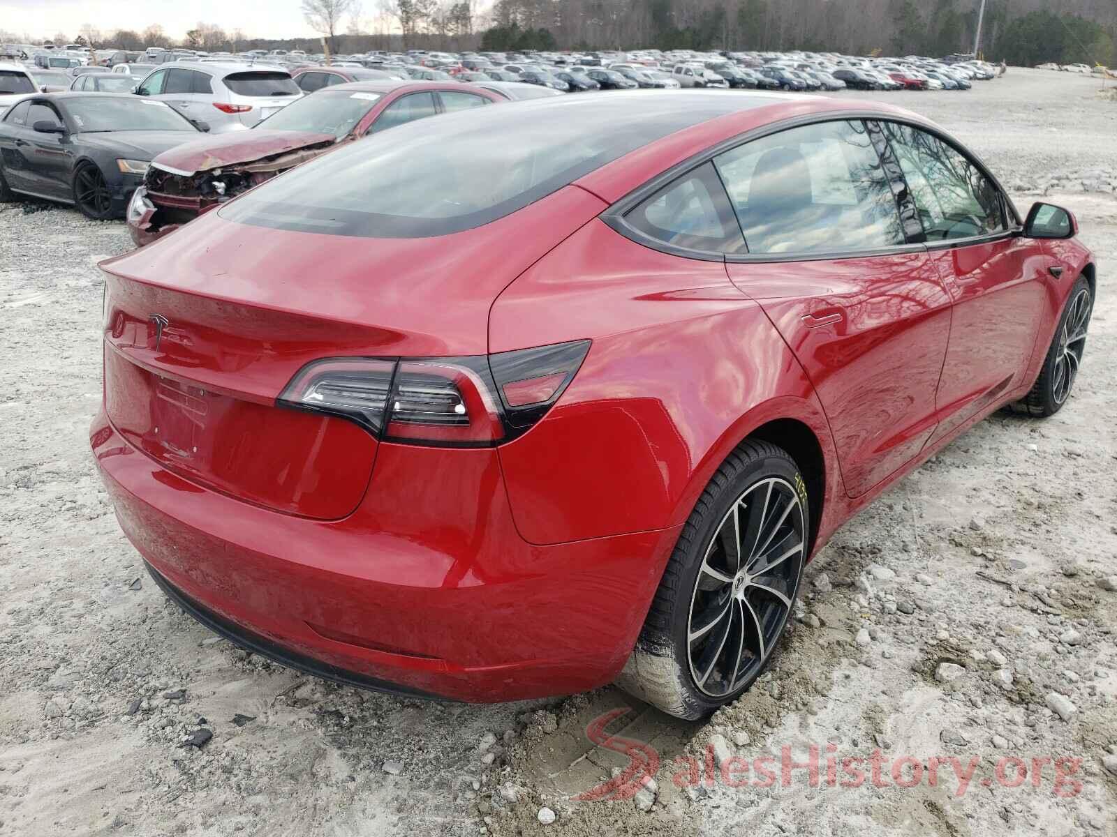 5YJ3E1EB8JF117293 2018 TESLA MODEL 3