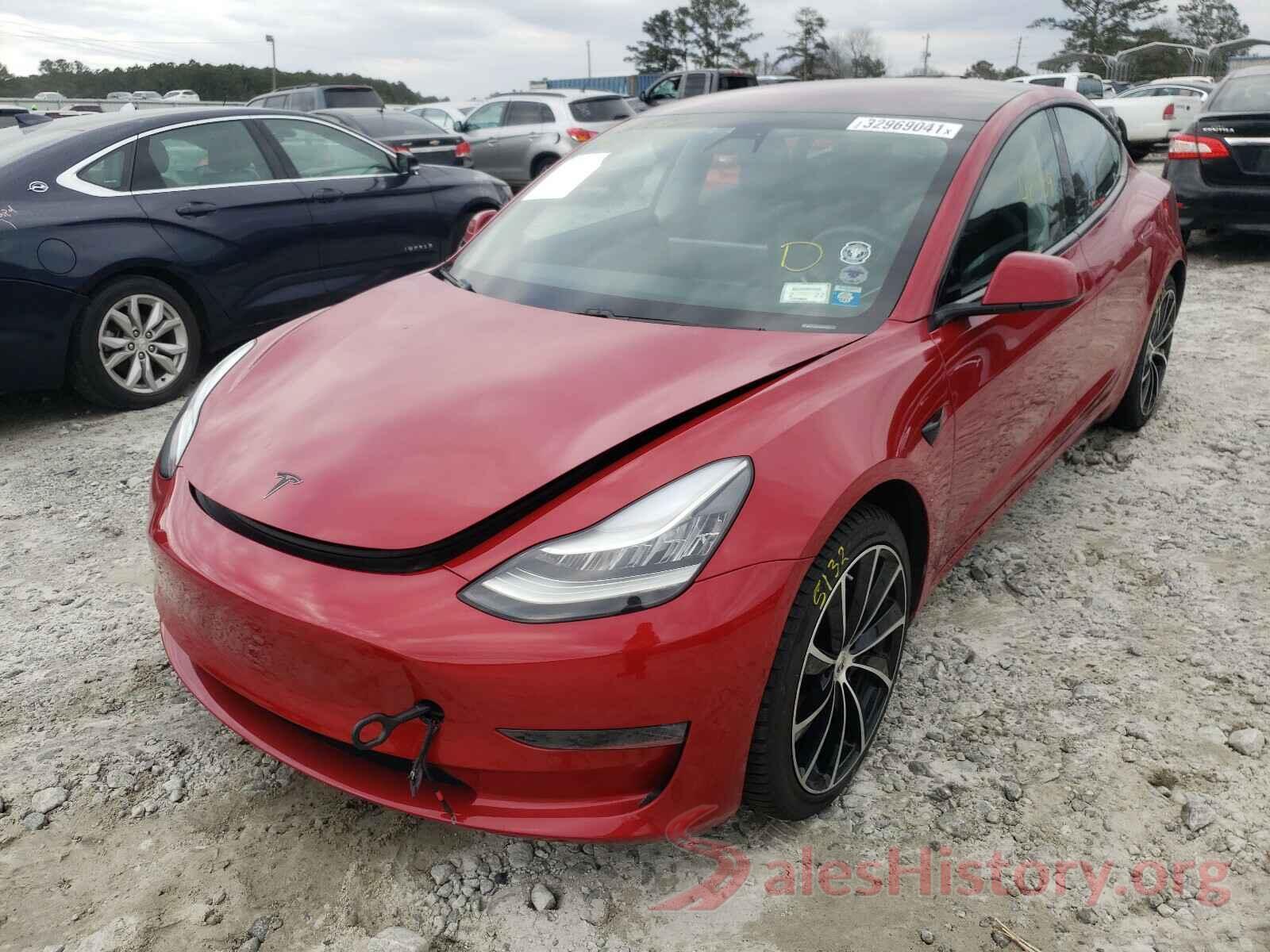 5YJ3E1EB8JF117293 2018 TESLA MODEL 3