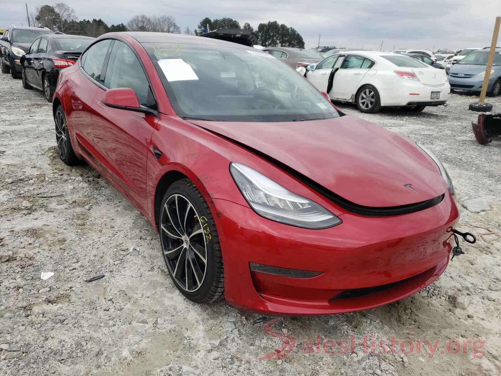 5YJ3E1EB8JF117293 2018 TESLA MODEL 3